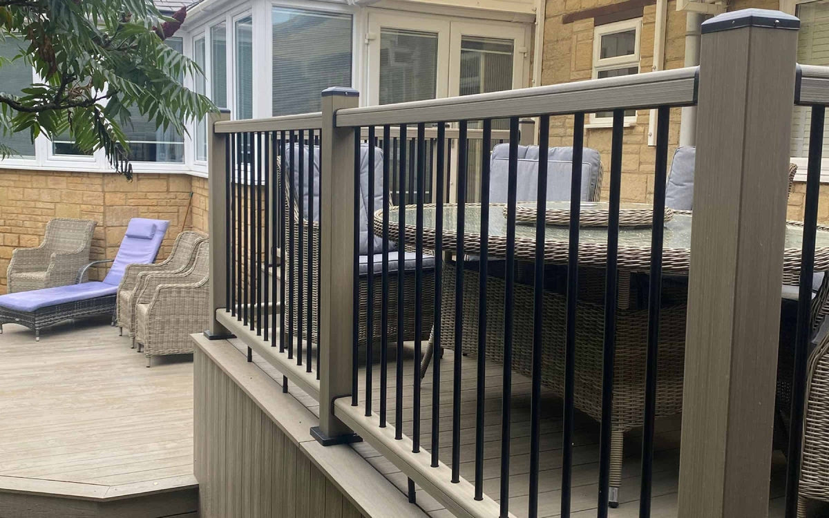 composite decking balustrades