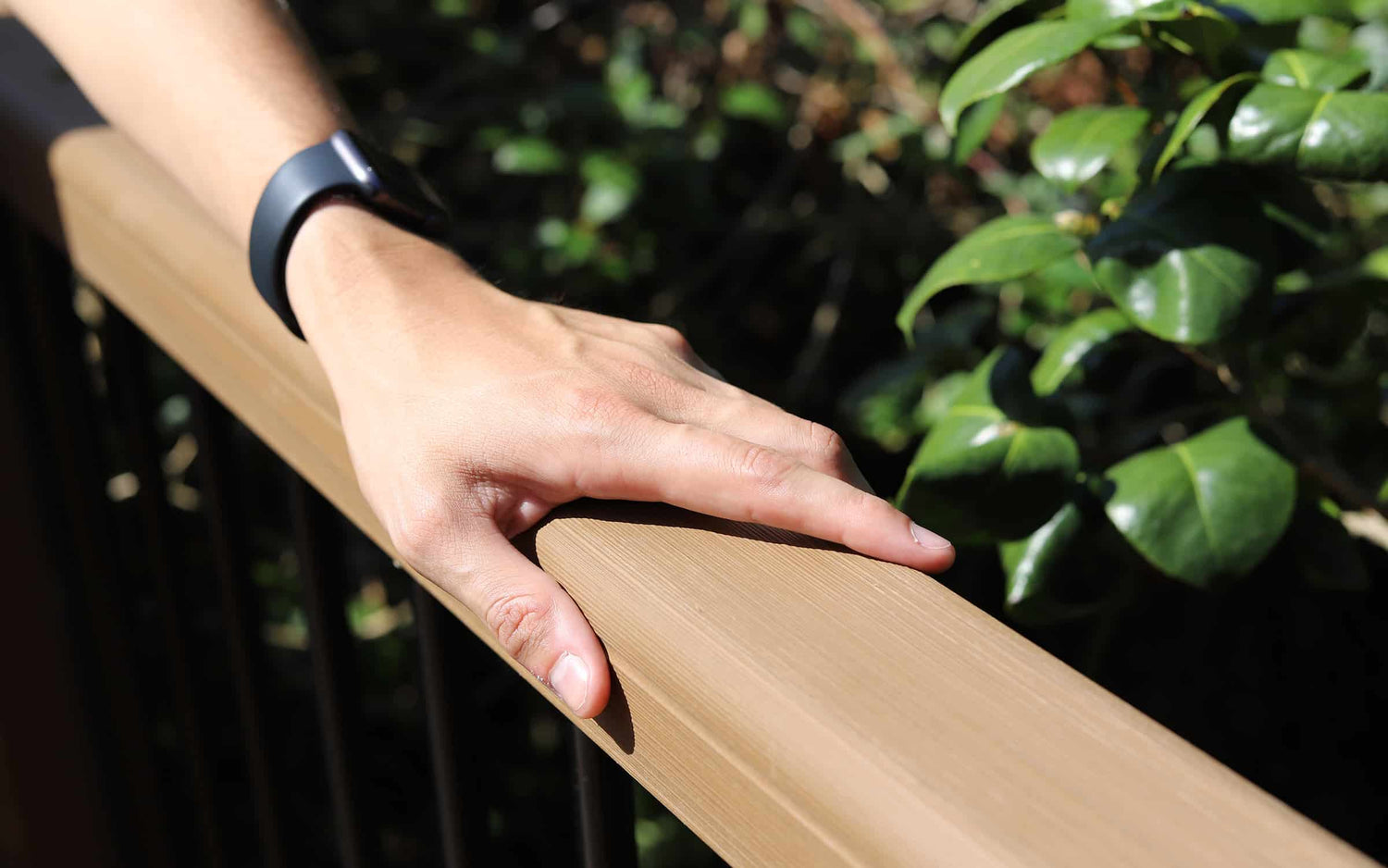 composite decking hand rails