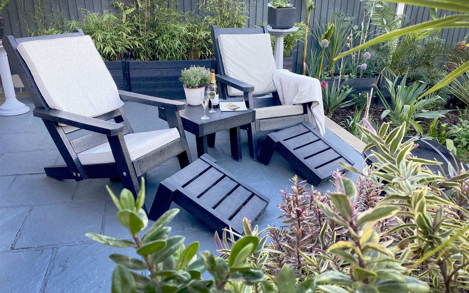 recycled plastic garden furniture
