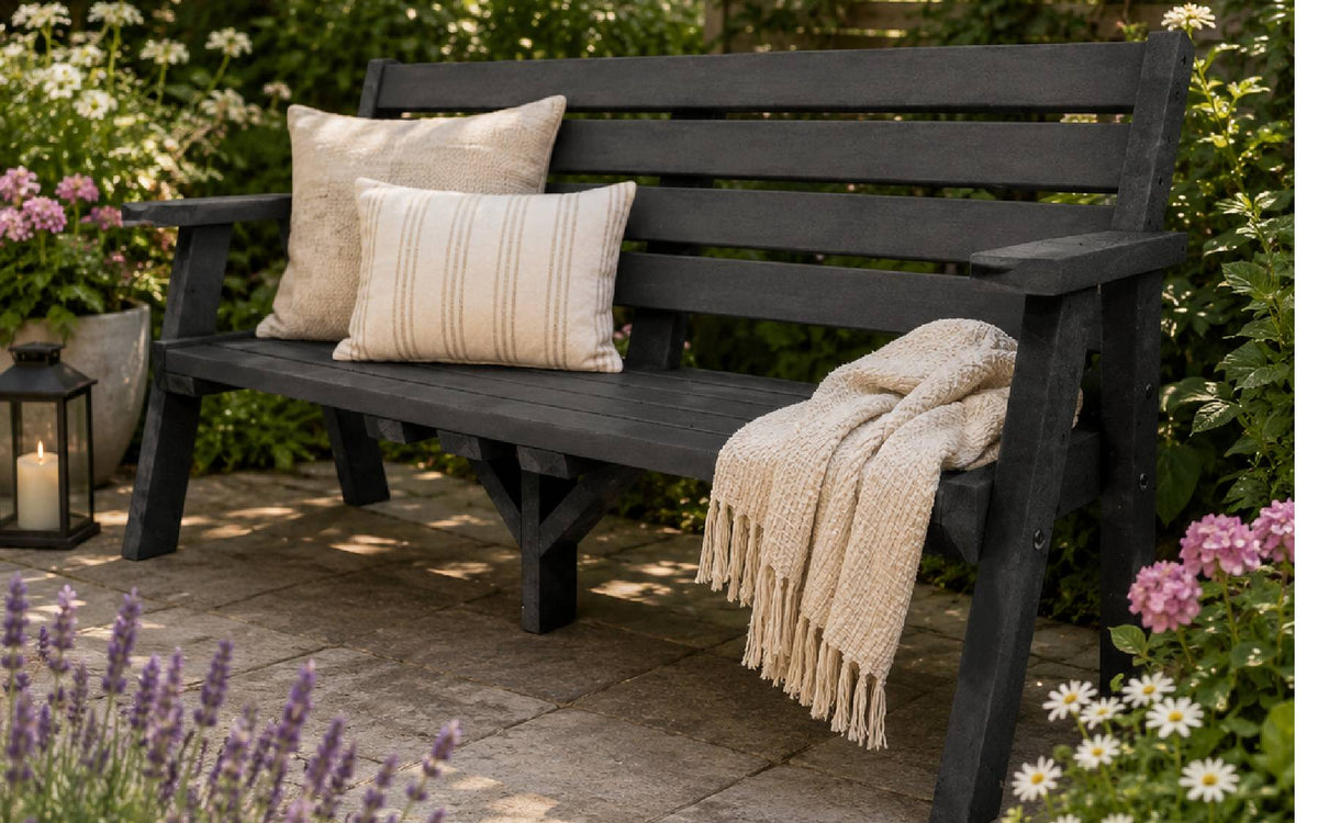 recycled plastic sofa