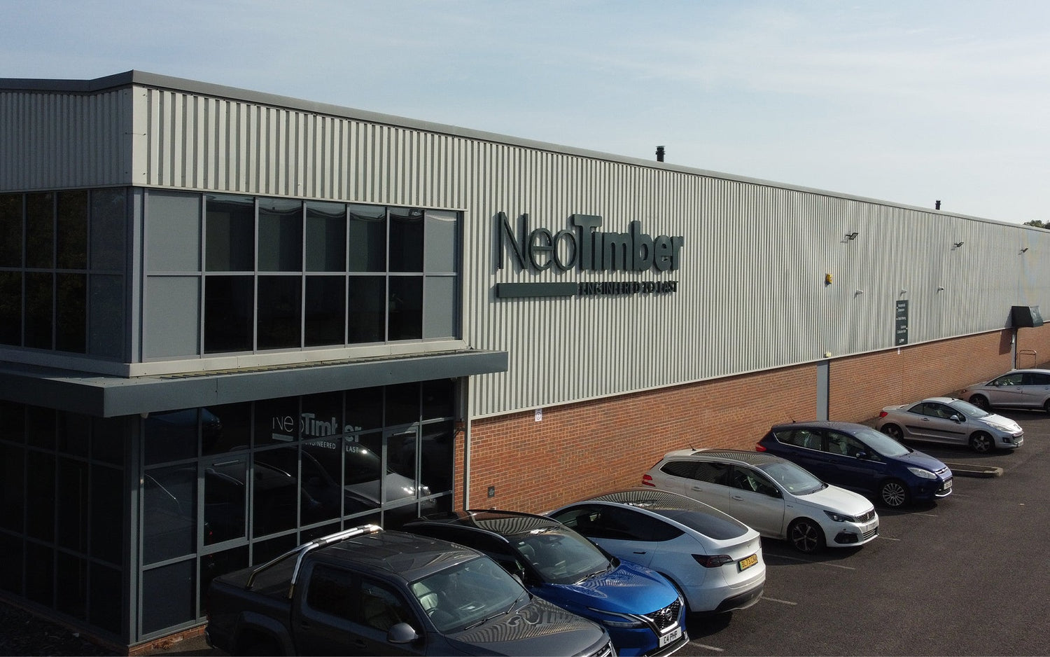 NeoTimber® UK warehouse in Coalville, Leicestershire