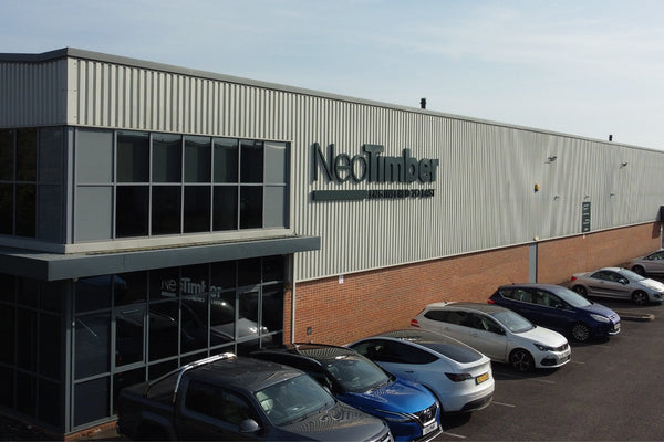 NeoTimber® UK warehouse in Coalville, Leicestershire