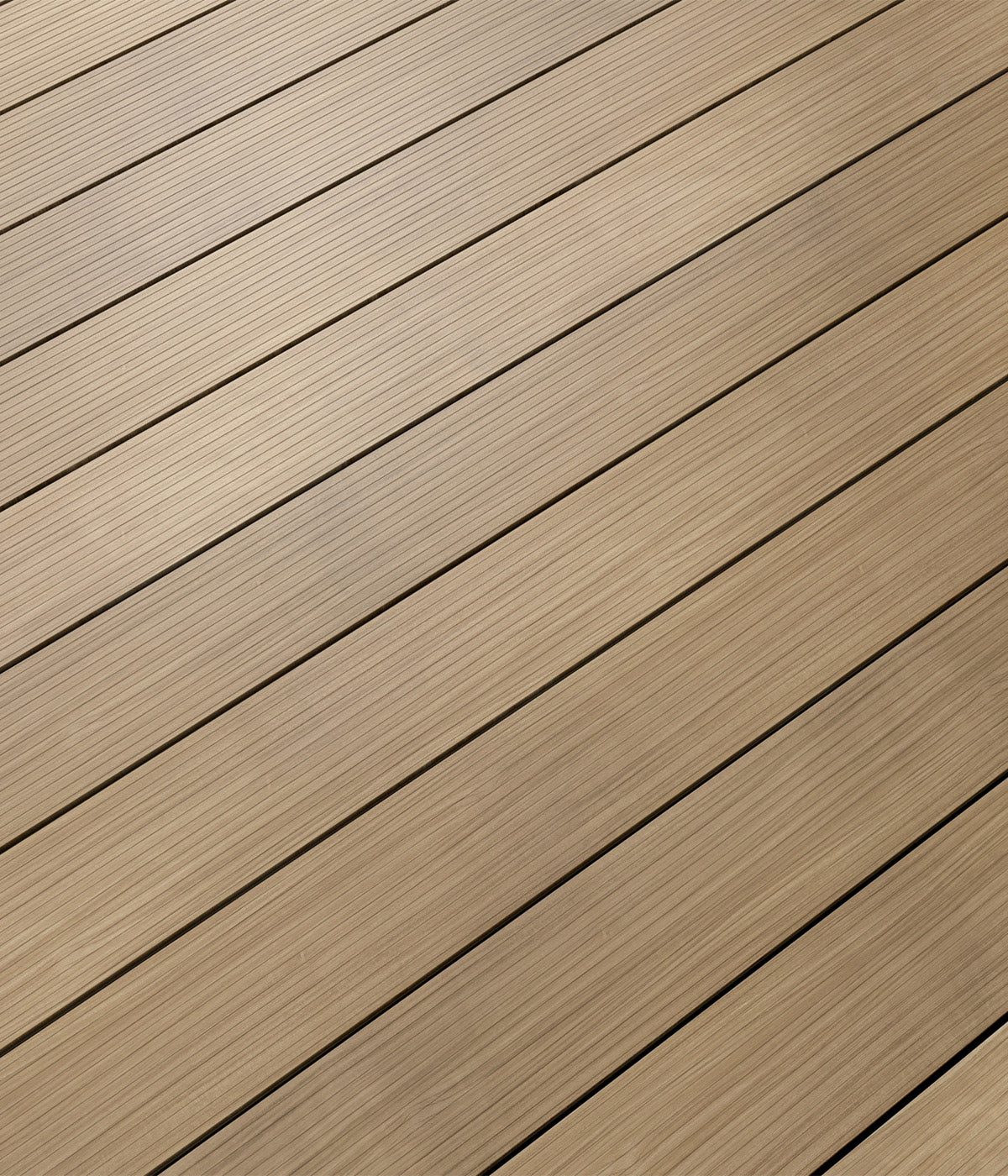 NeoTimber Woodgrain Effect Aluminium Deck Board - Oak Finish