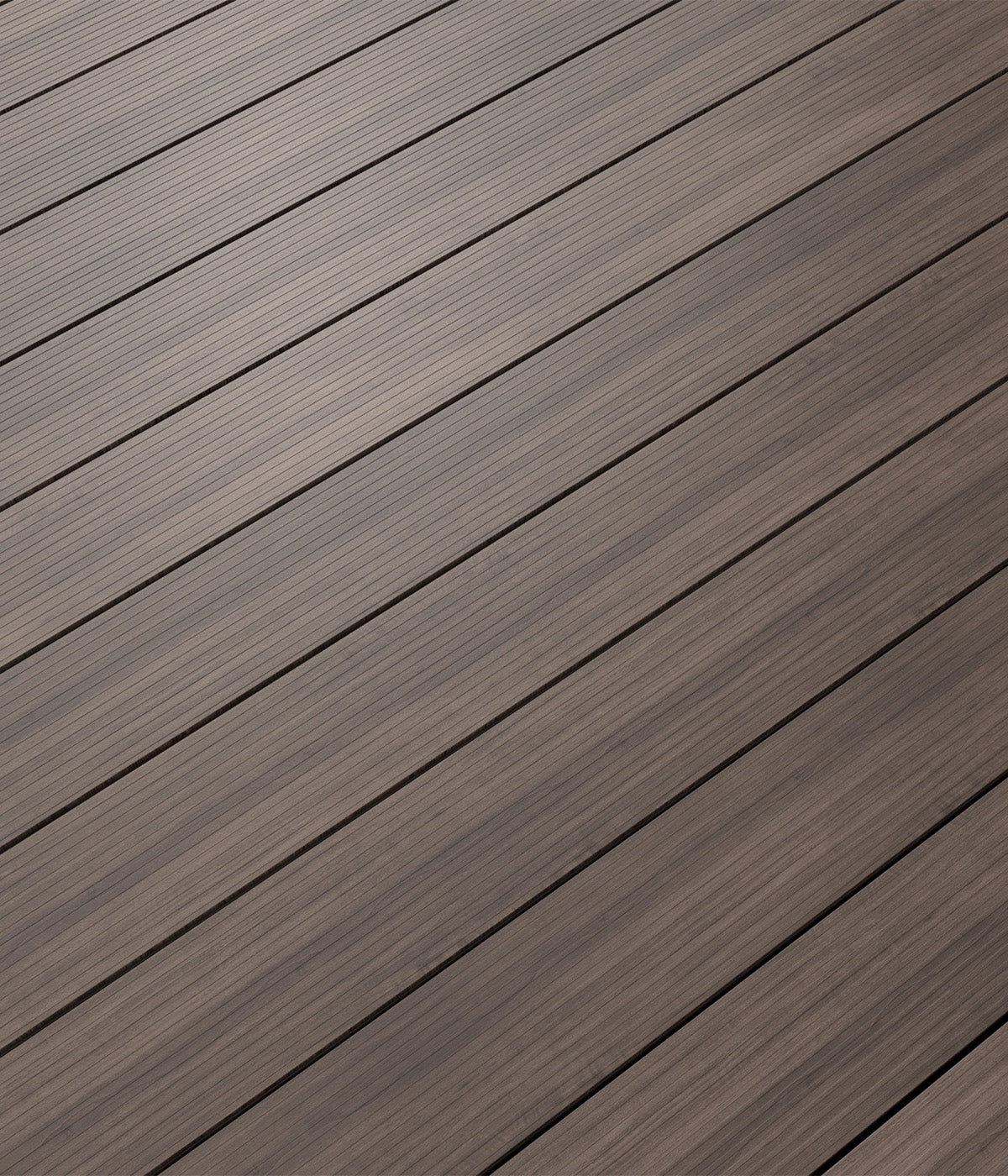 NeoTimber Woodgrain Effect Aluminium Deck Board - Walnut Finish
