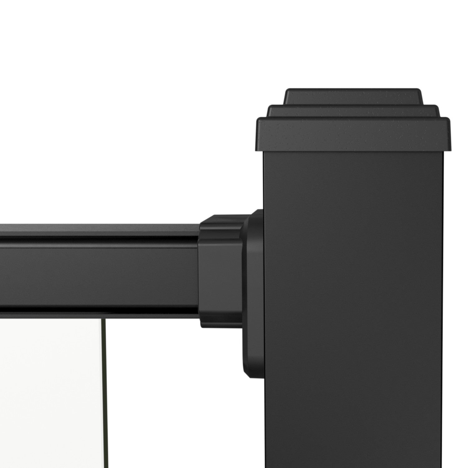 aluminium balustrade glass railing - easy and efficient installation