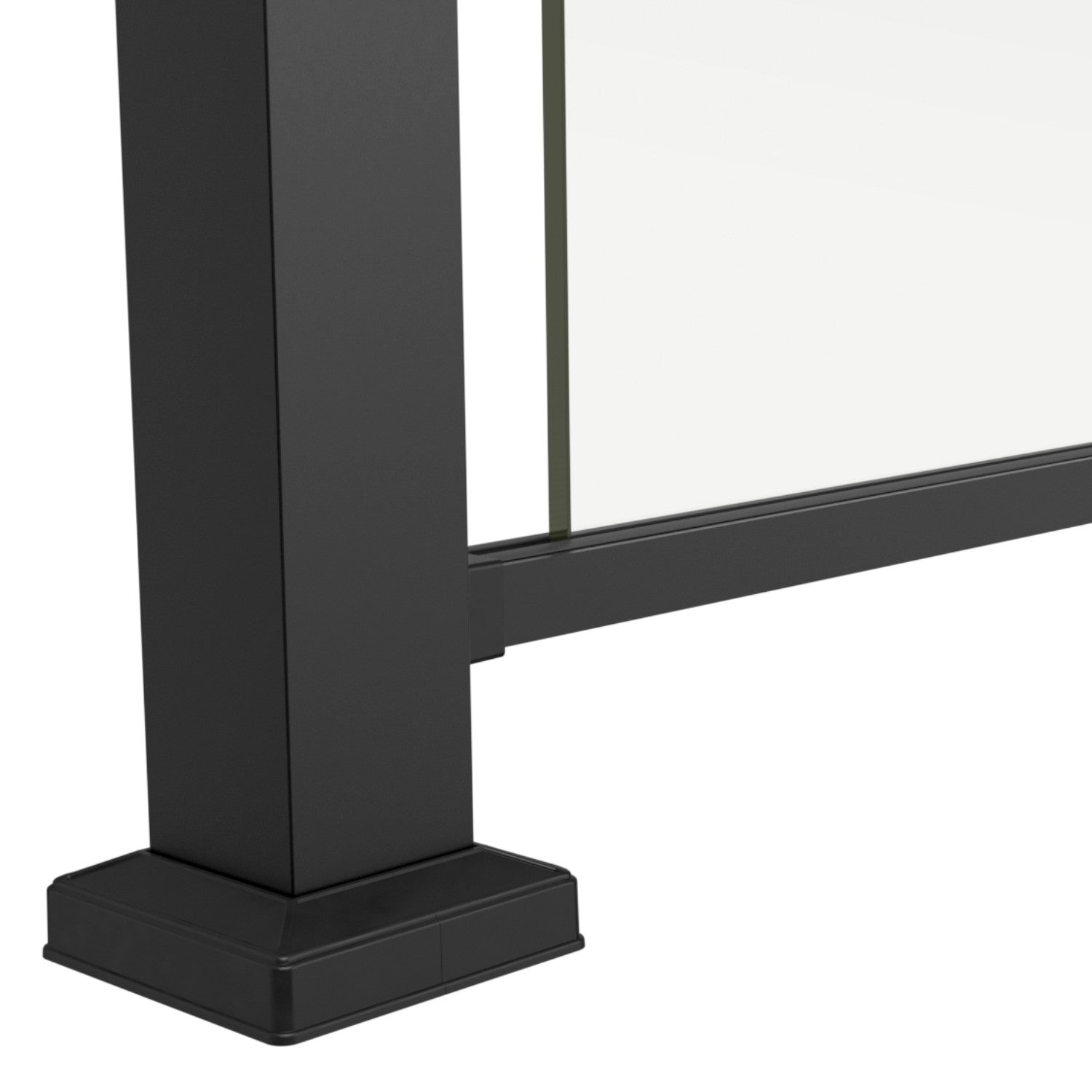 aluminium balustrade glass railing - BS 6180:2011 standard strength & stability