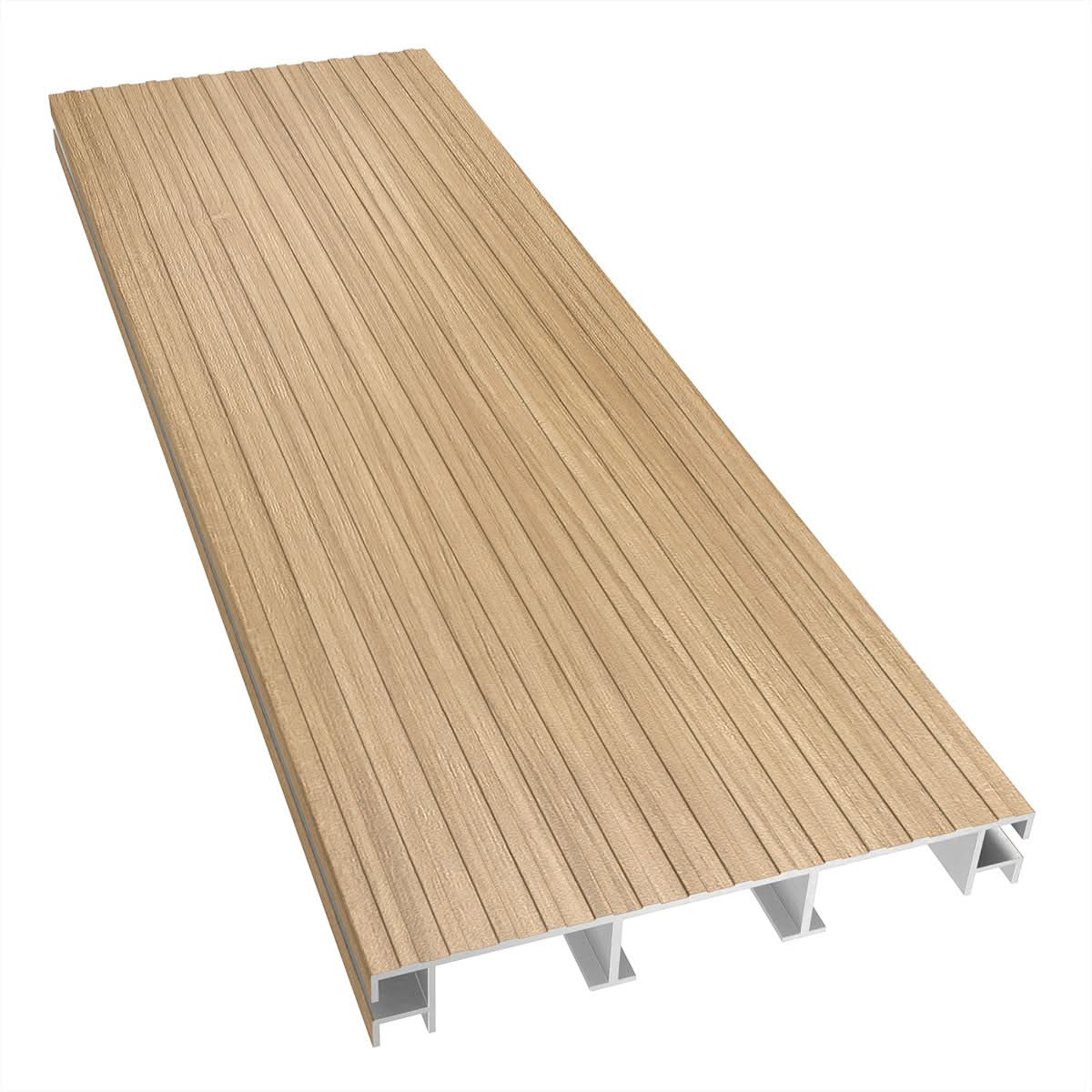 Neotimber Decking Woodgrain-Effect Aluminium Deck Board | NeoTimber®