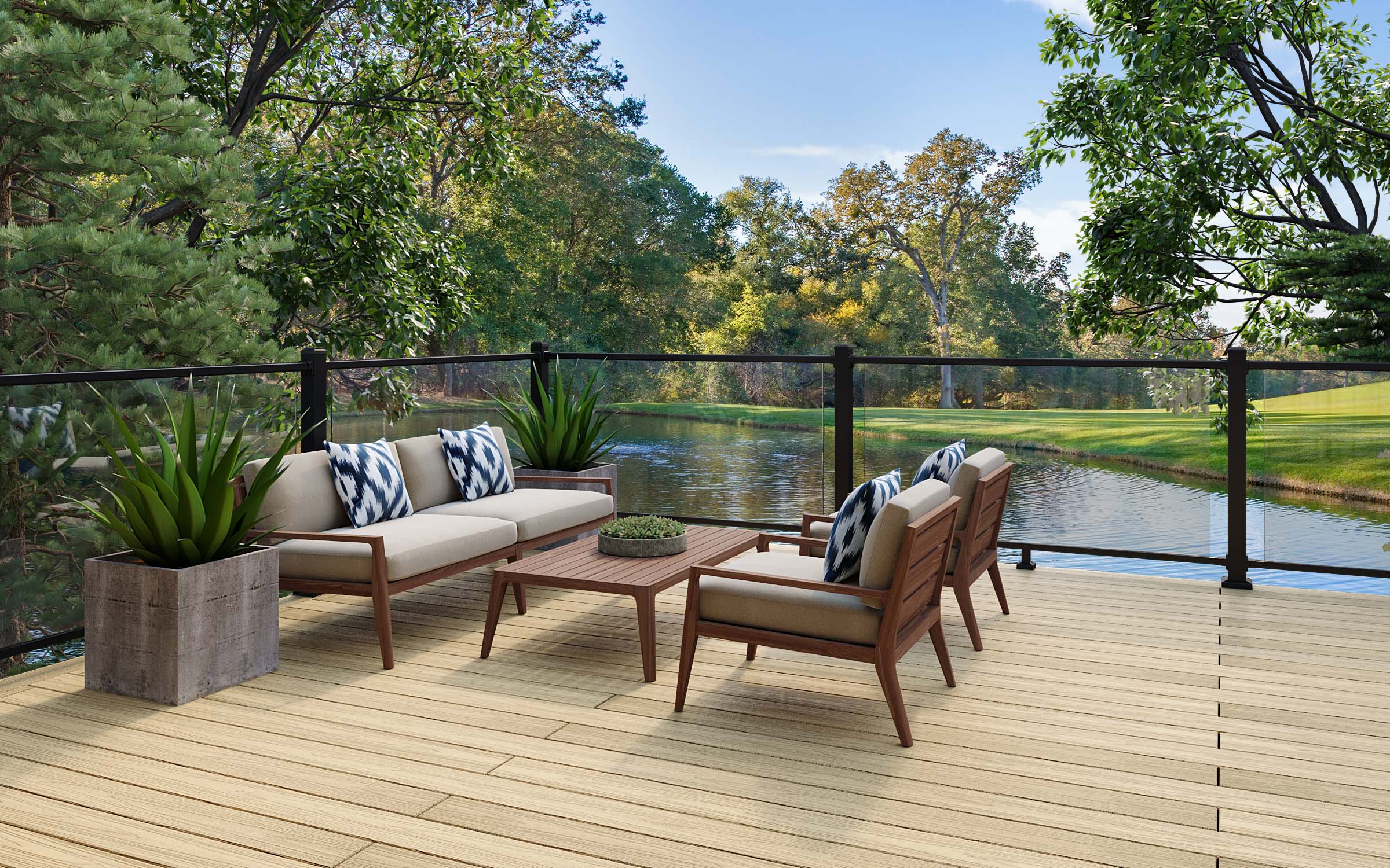 NeoTimber Aluminium Balustrade Modular System