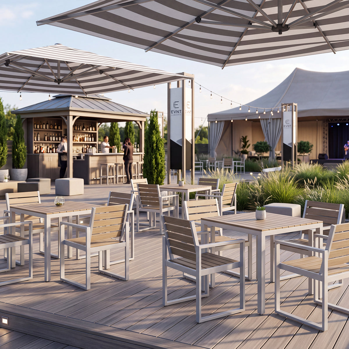 Composite Armchair – Stylish Seating for Composite Decking