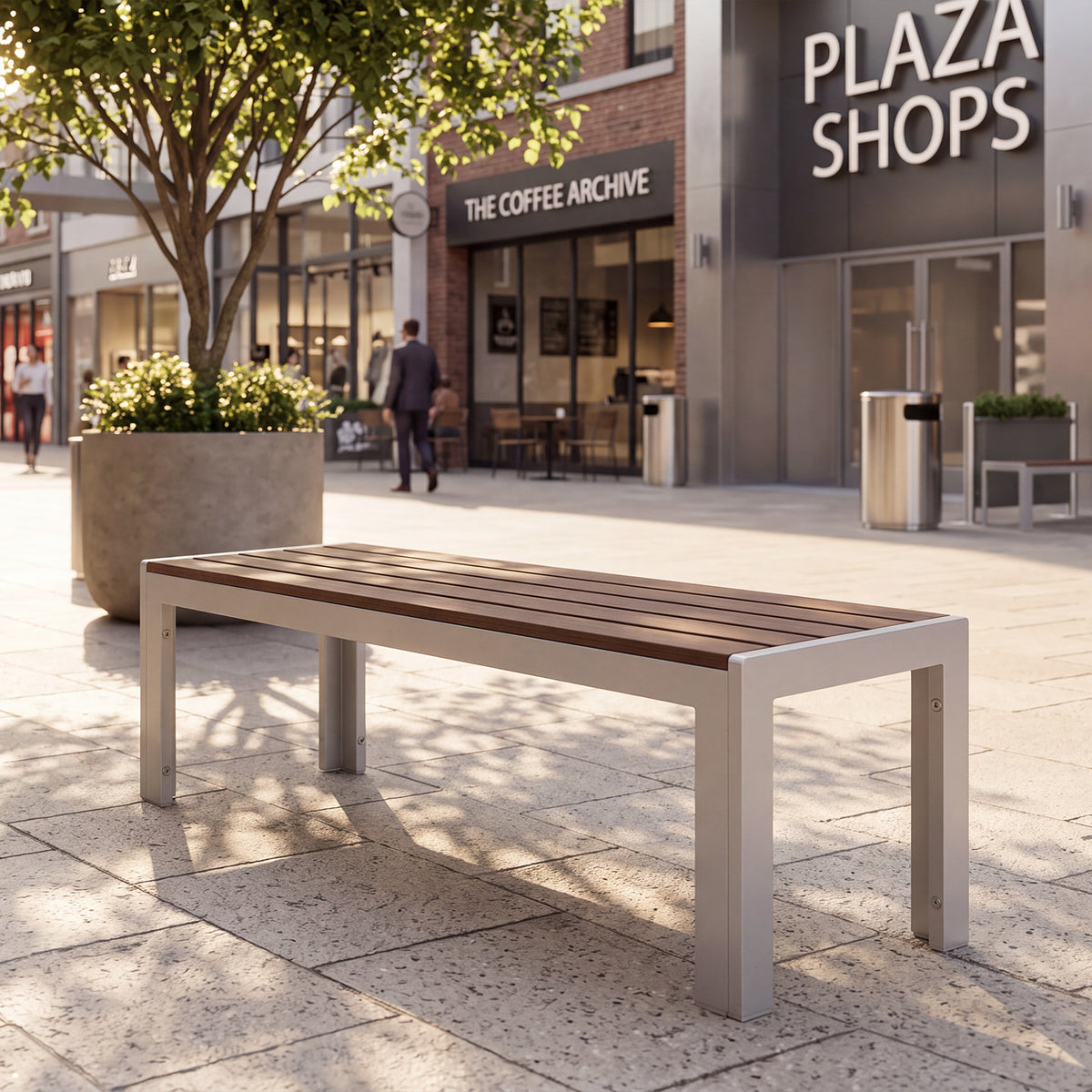 Composite Bench – UV, Fade and Warp Resistant Seating for Changing Weather