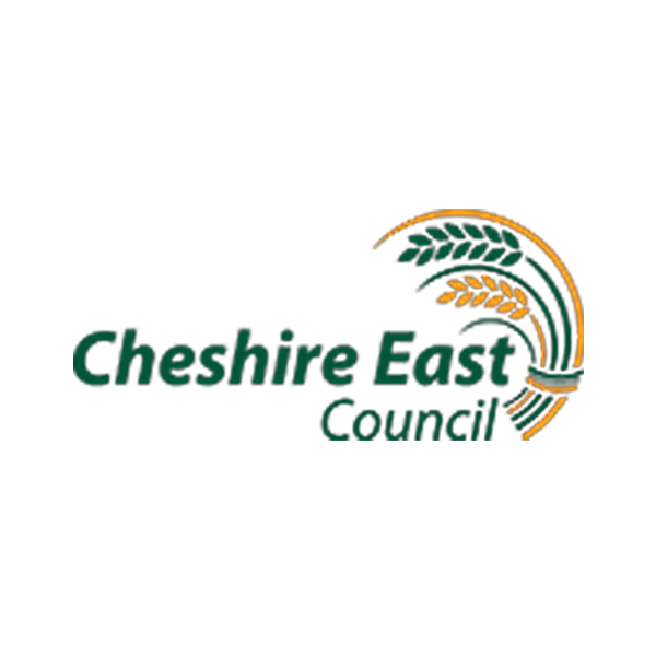 Cheshire East Council logo on a white background
