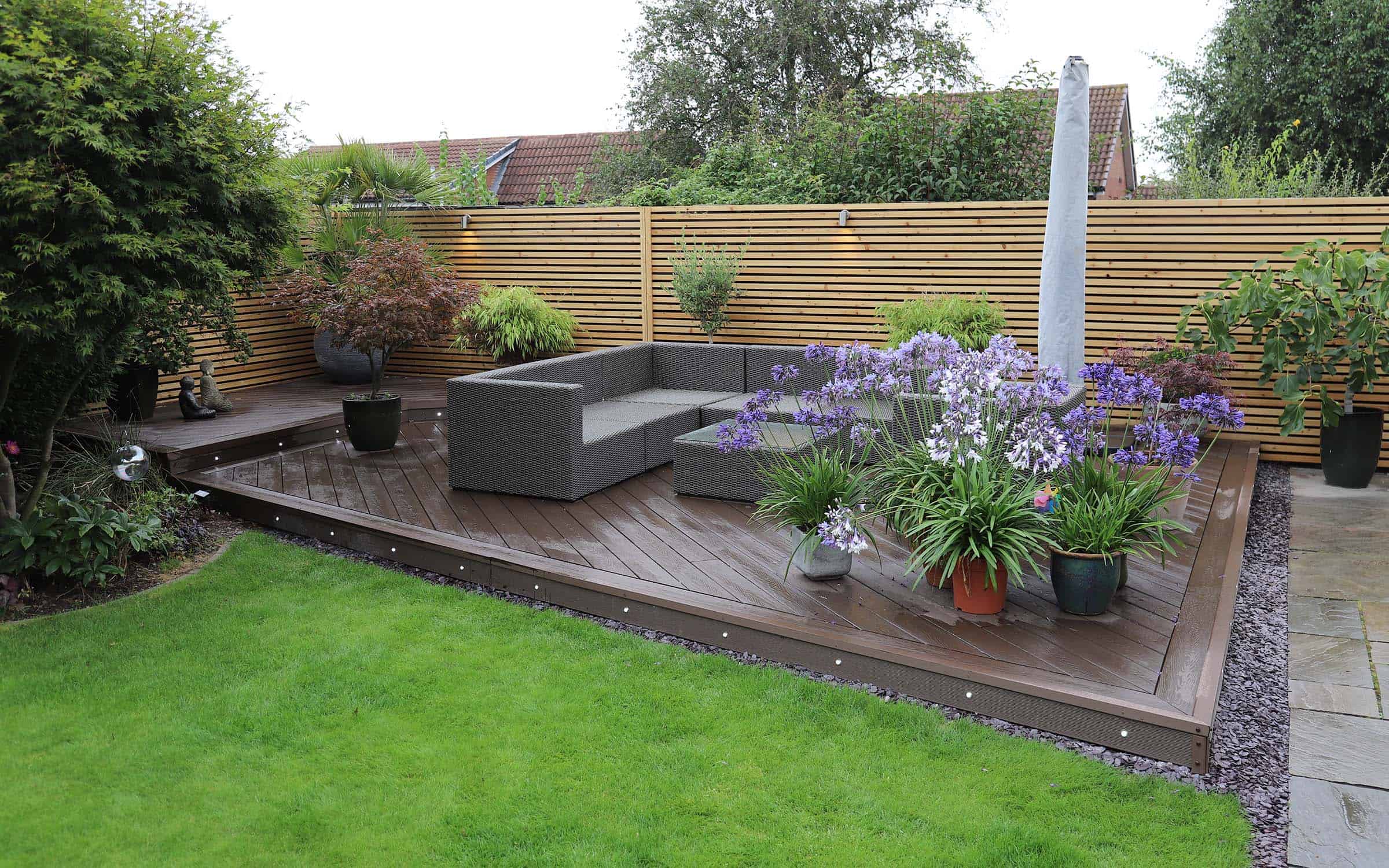 NeoTimber Classic Hollow Deck Board - Chocolate Composite Decking