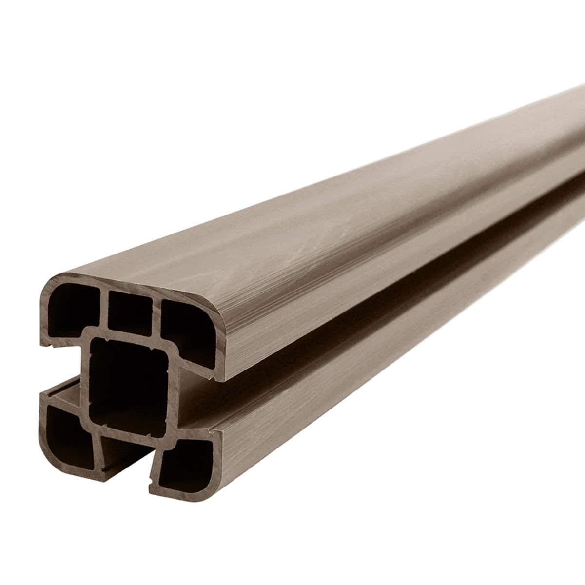 NeoTimber Composite Fence Post - Silver Birch