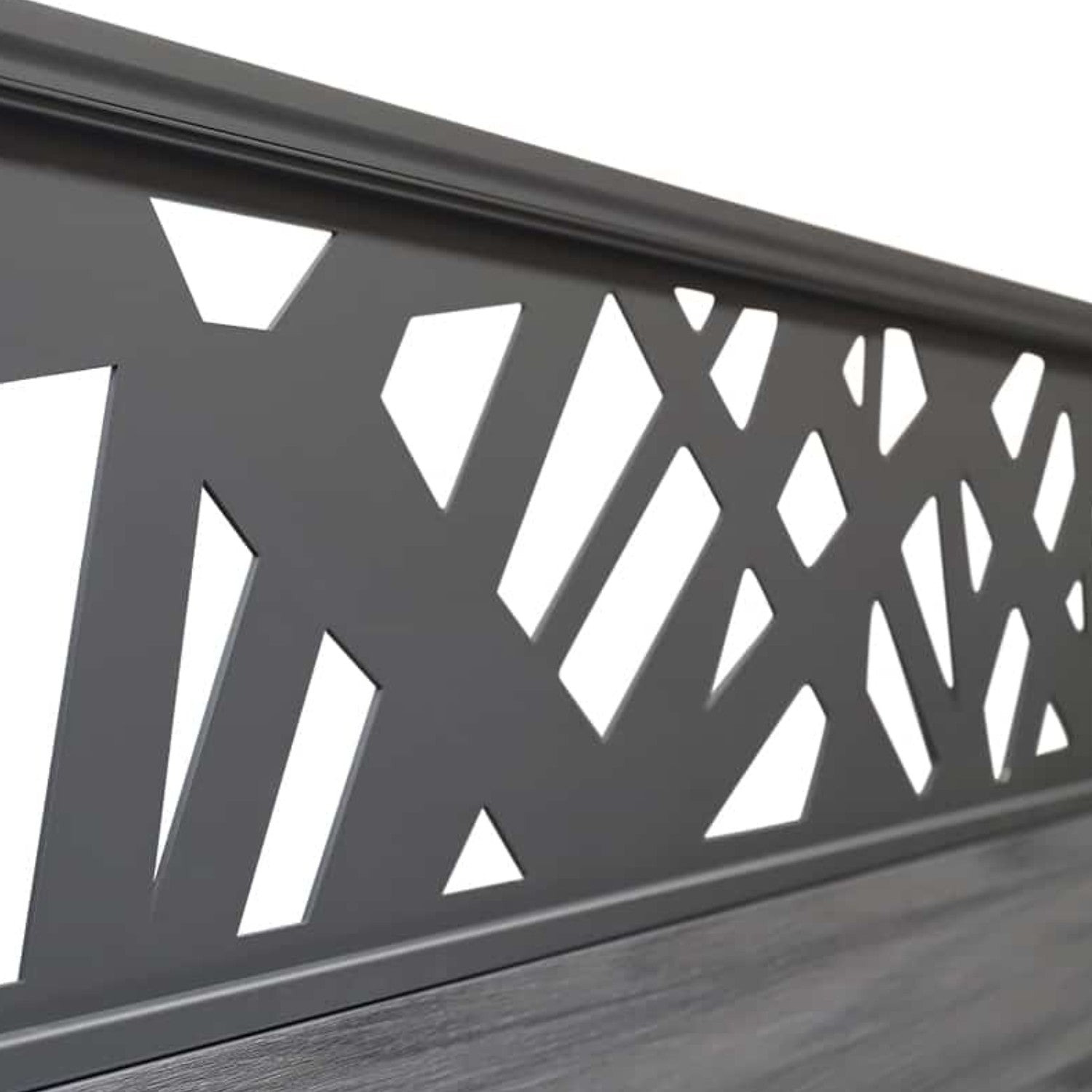 NeoTimber Deluxe Composite Fence Panel Set With Contemporary Design – Sleek Modern Aesthetic