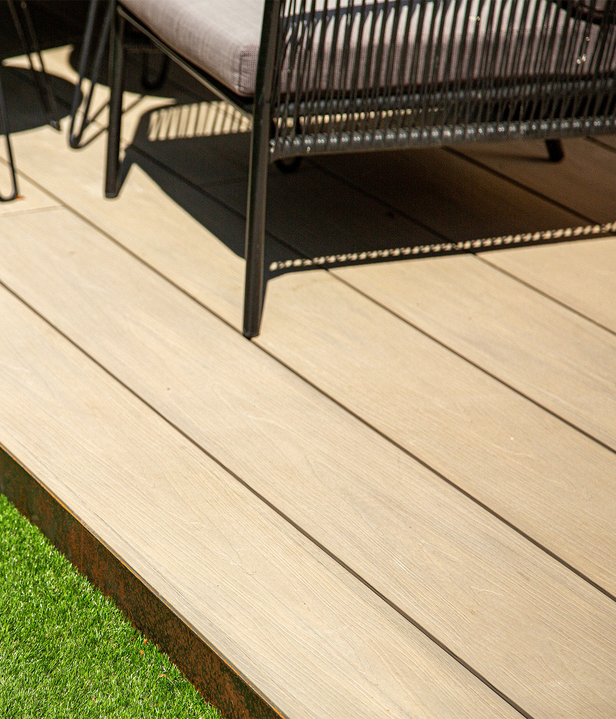 NeoTimber Deluxe Hollow Composite Decking - Ash White