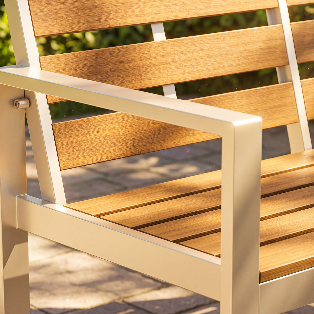 Composite Double Chair – Stain, Spill and Warp Resistant Seating for Everyday Use All Year Round in Busy Environments