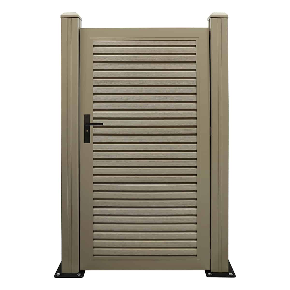 NeoTimber Slatted Composite Gate - Antique