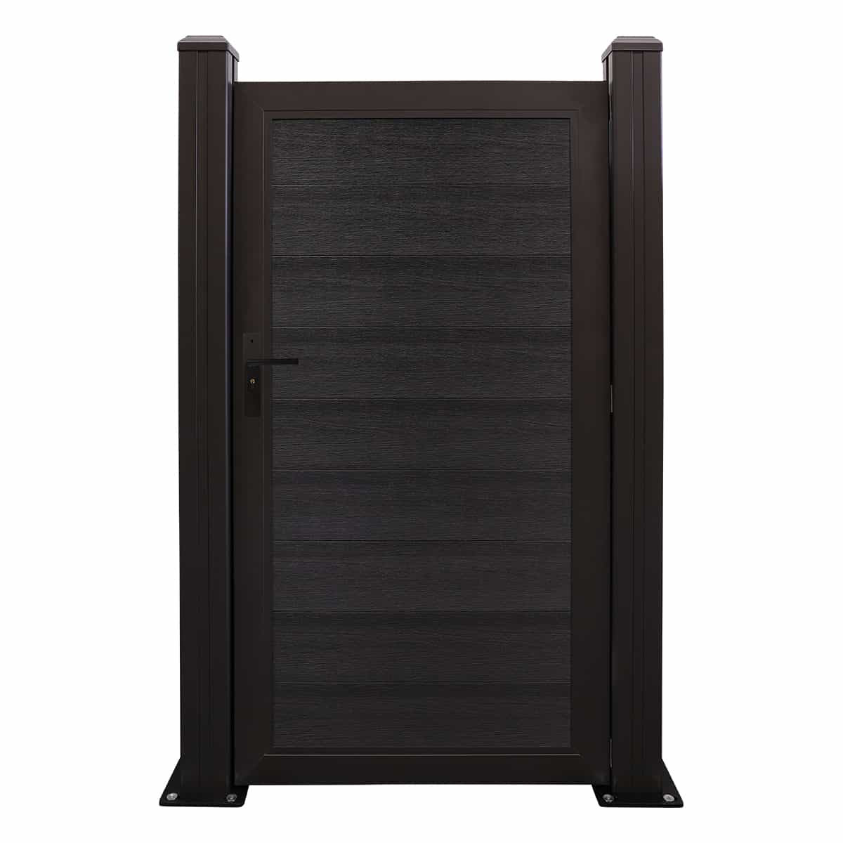 NeoTimber Deluxe Composite Gate - Charcoal Black