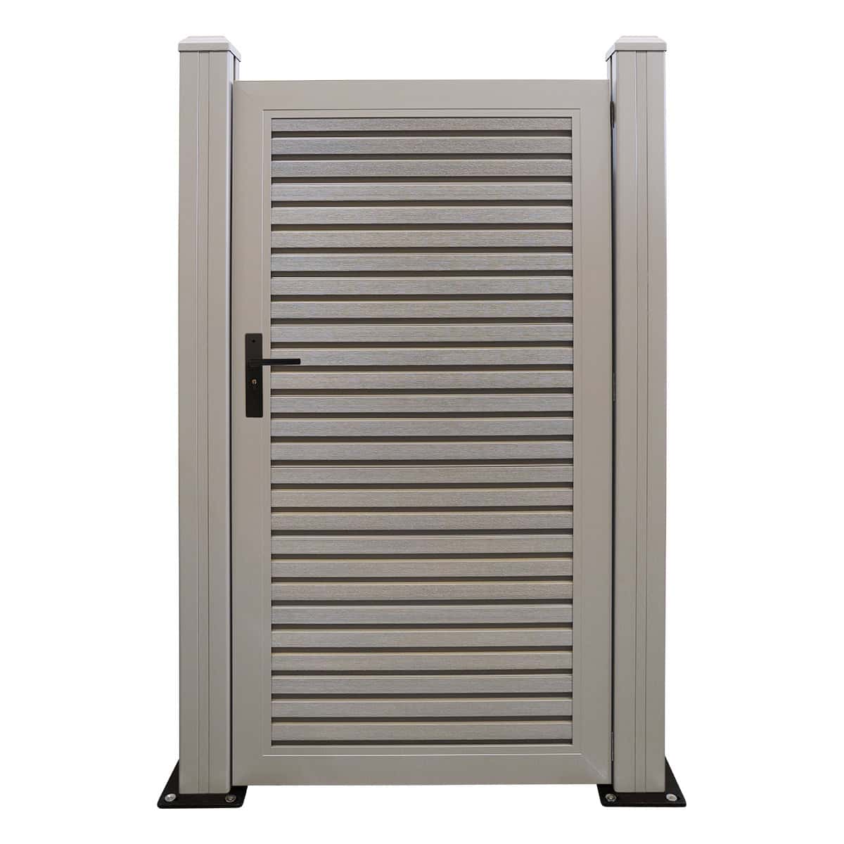 NeoTimber Slatted Composite Gate - Silver Birch