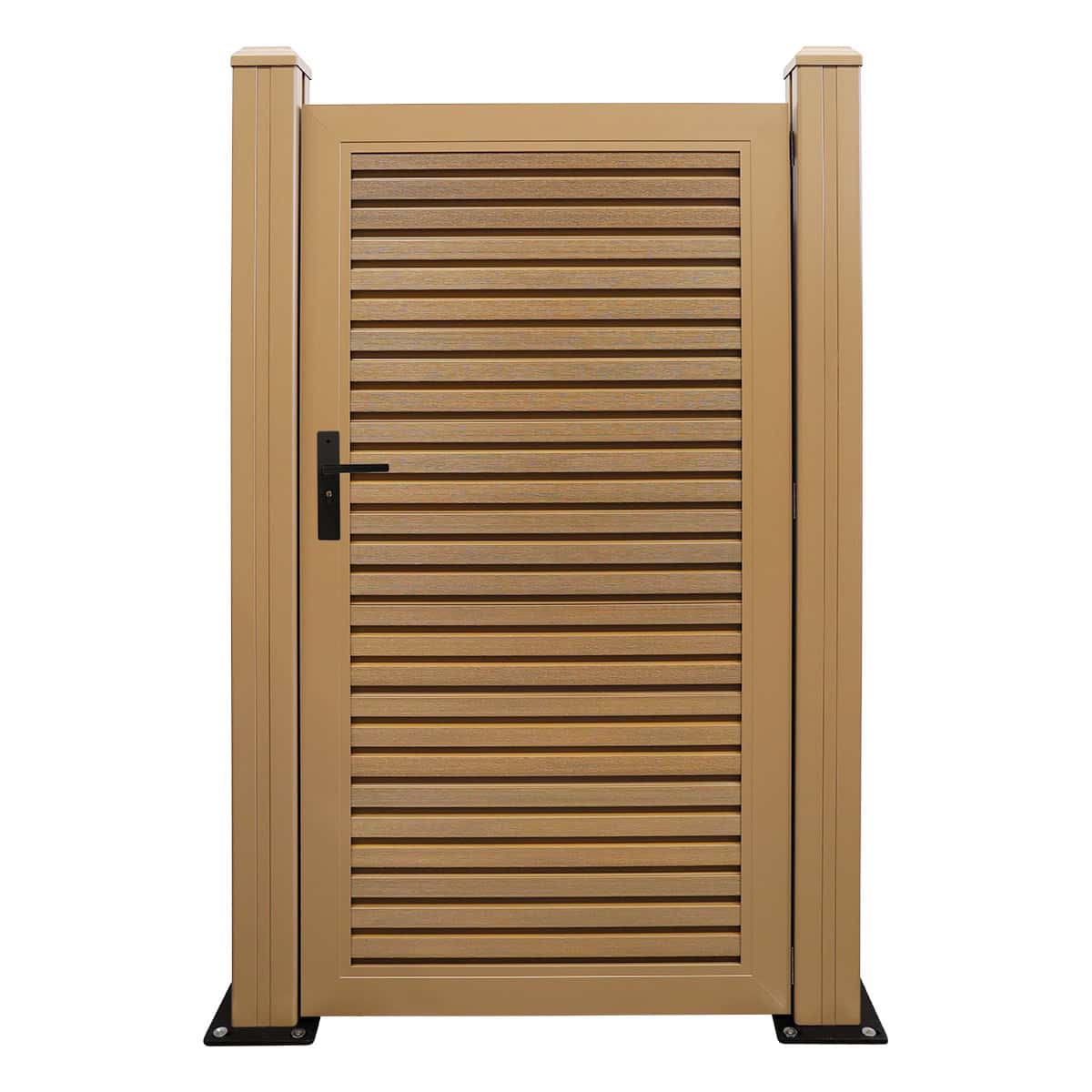 NeoTimber Slatted Composite Gate - Oak
