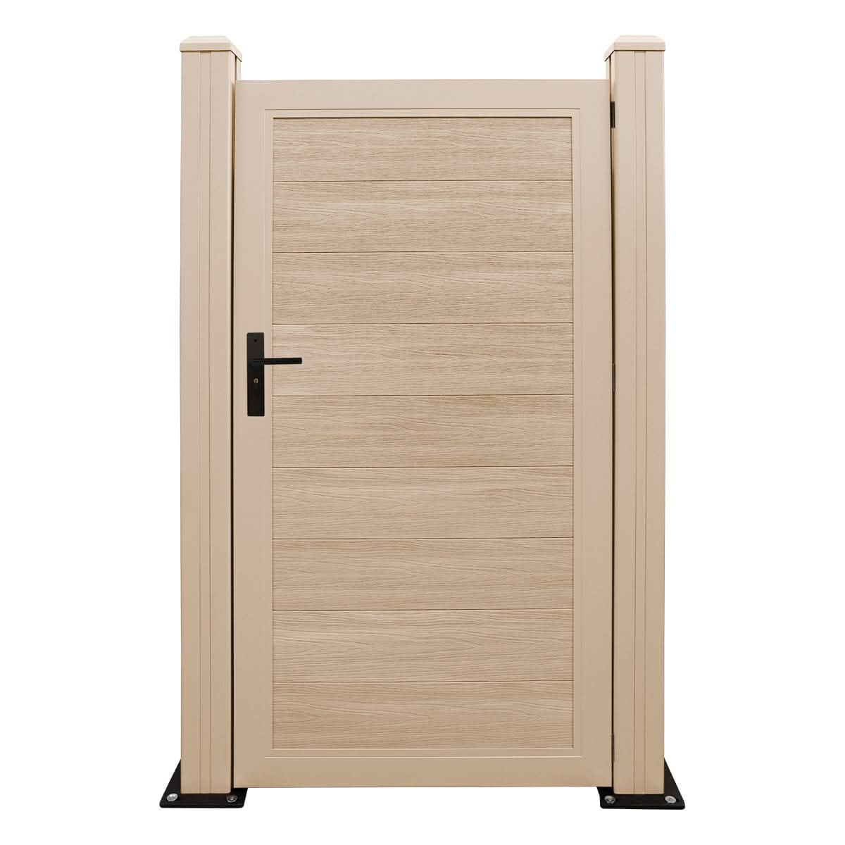 NeoTimber Deluxe Composite Gate - Ash White