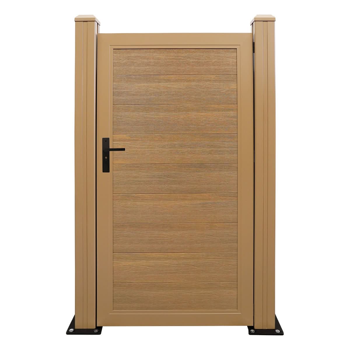 NeoTimber Deluxe Composite Gate - Oak