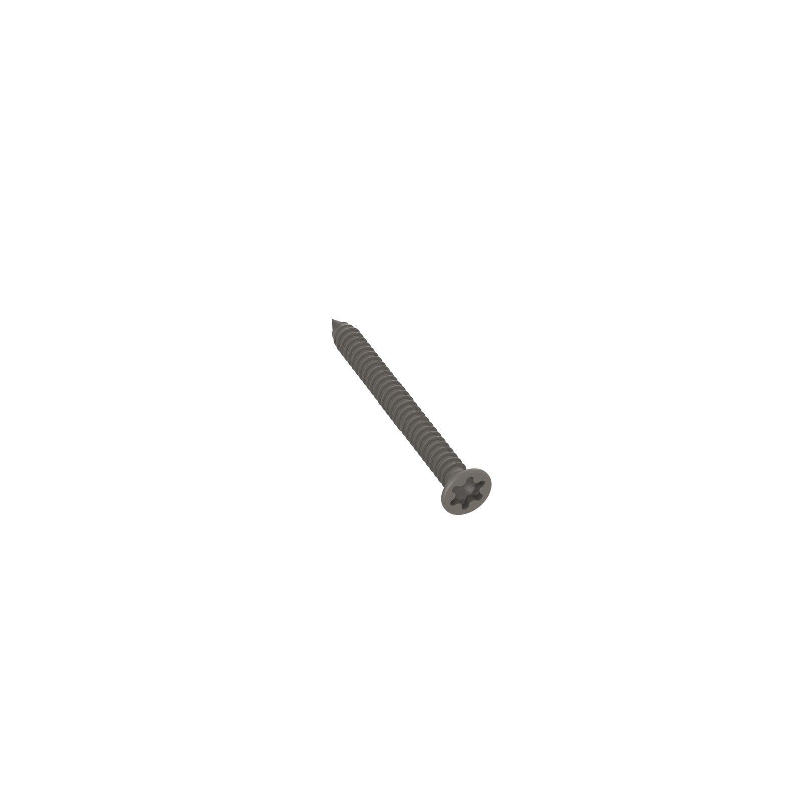 NeoTimber Coloured Composite Cladding Trim Screws – Antique – Angled Close Up