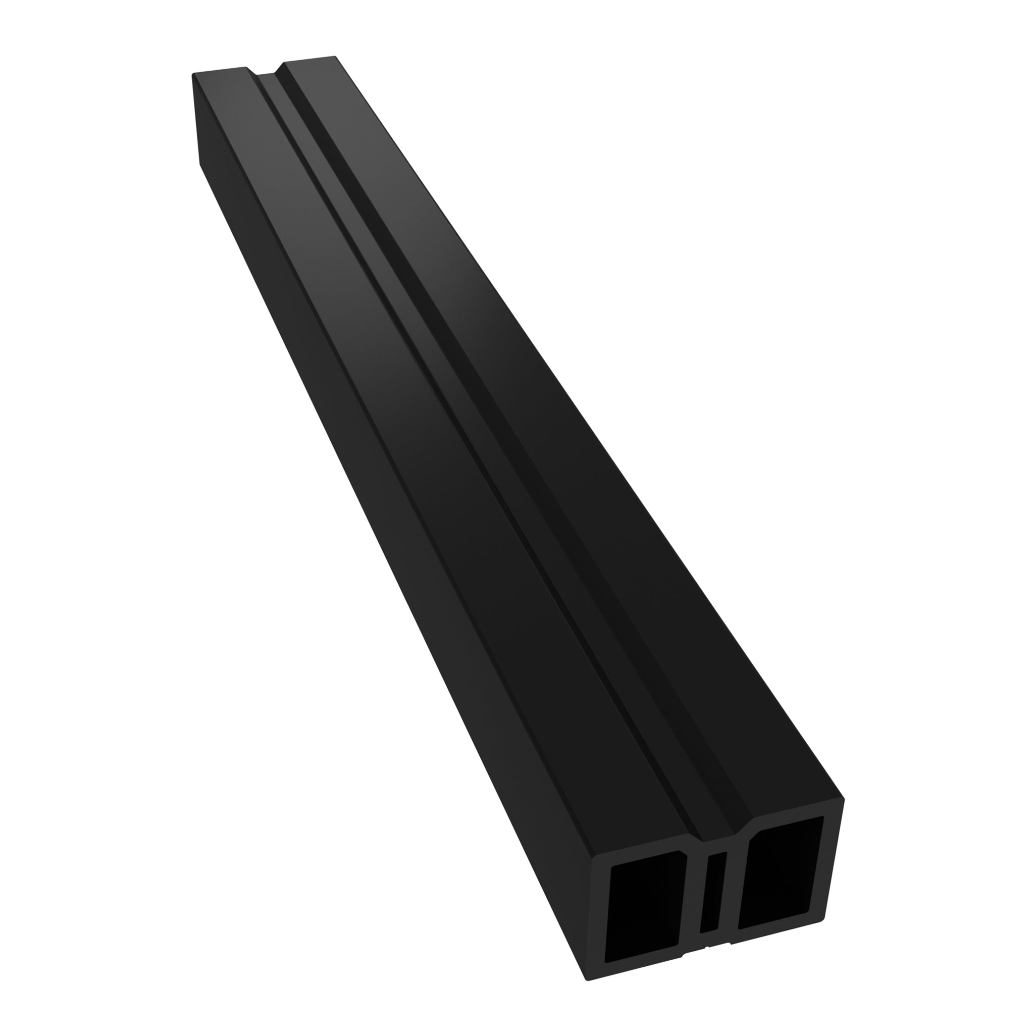 NeoTimber Composite Decking Joist – Black – Angled Close Up
