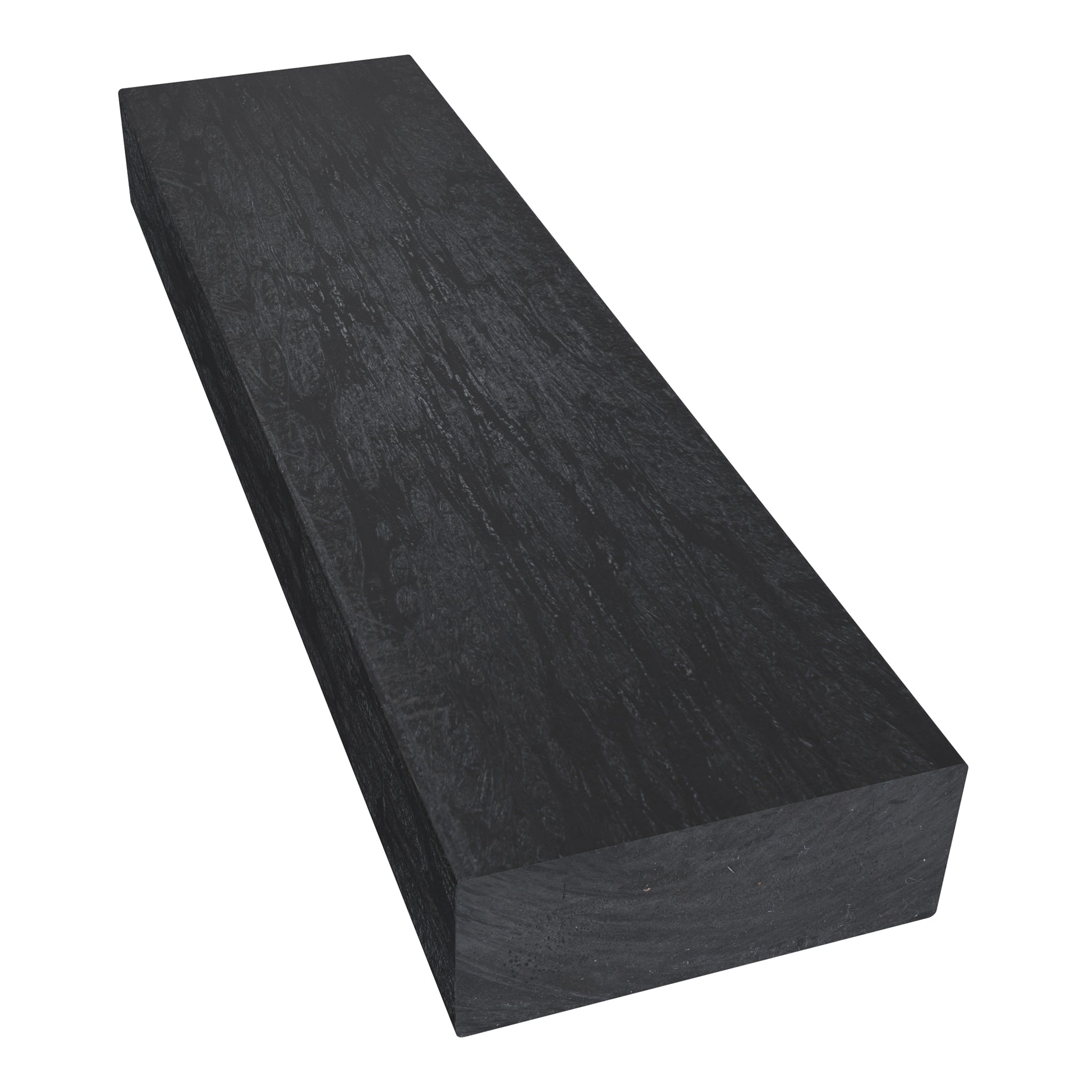 NeoTimber Large Recycled Plastic Decking Joist – Black – Angled Close Up
