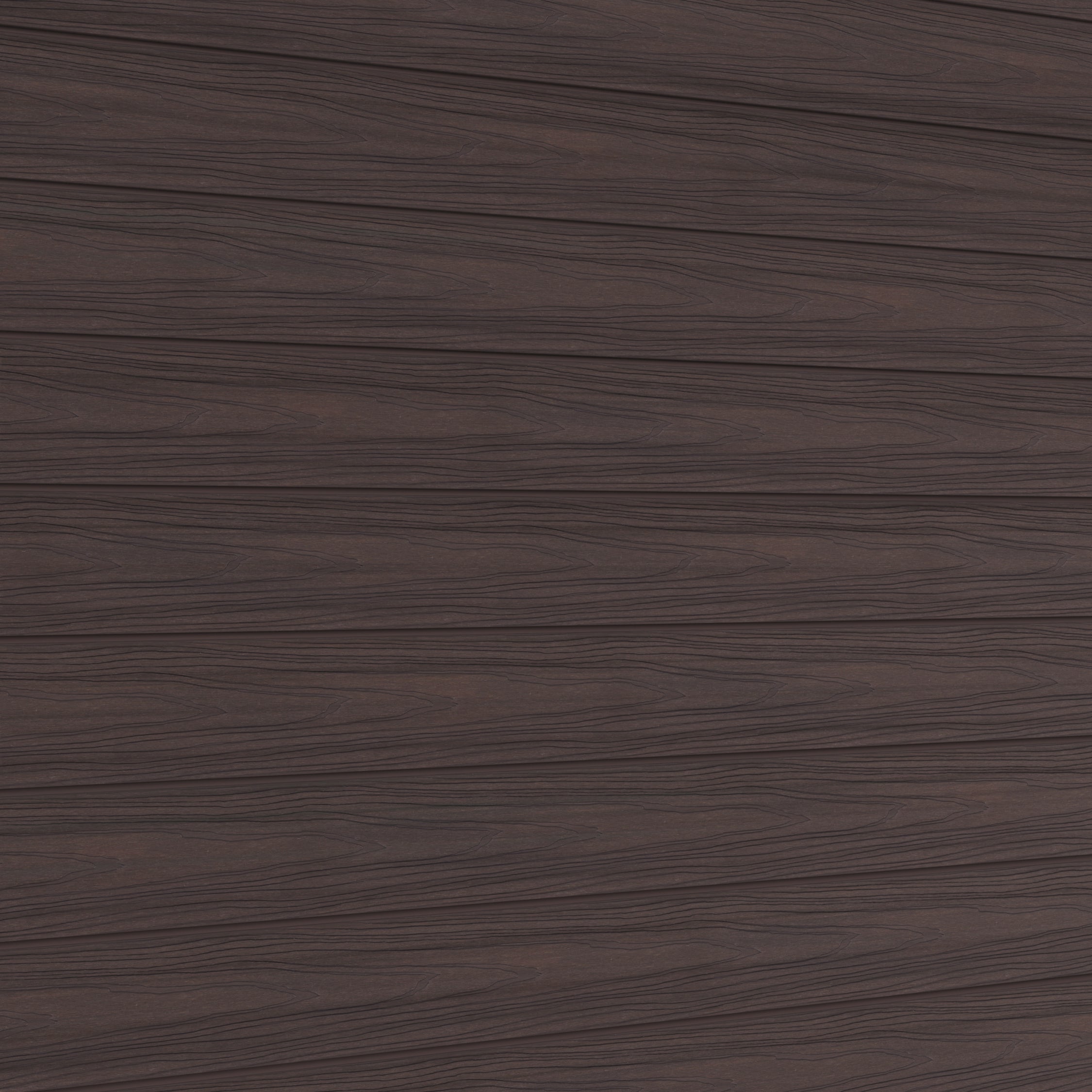 NeoTimber Deluxe Woodgrain Composite Cladding Board – Chocoate – Surface Texture Detail
