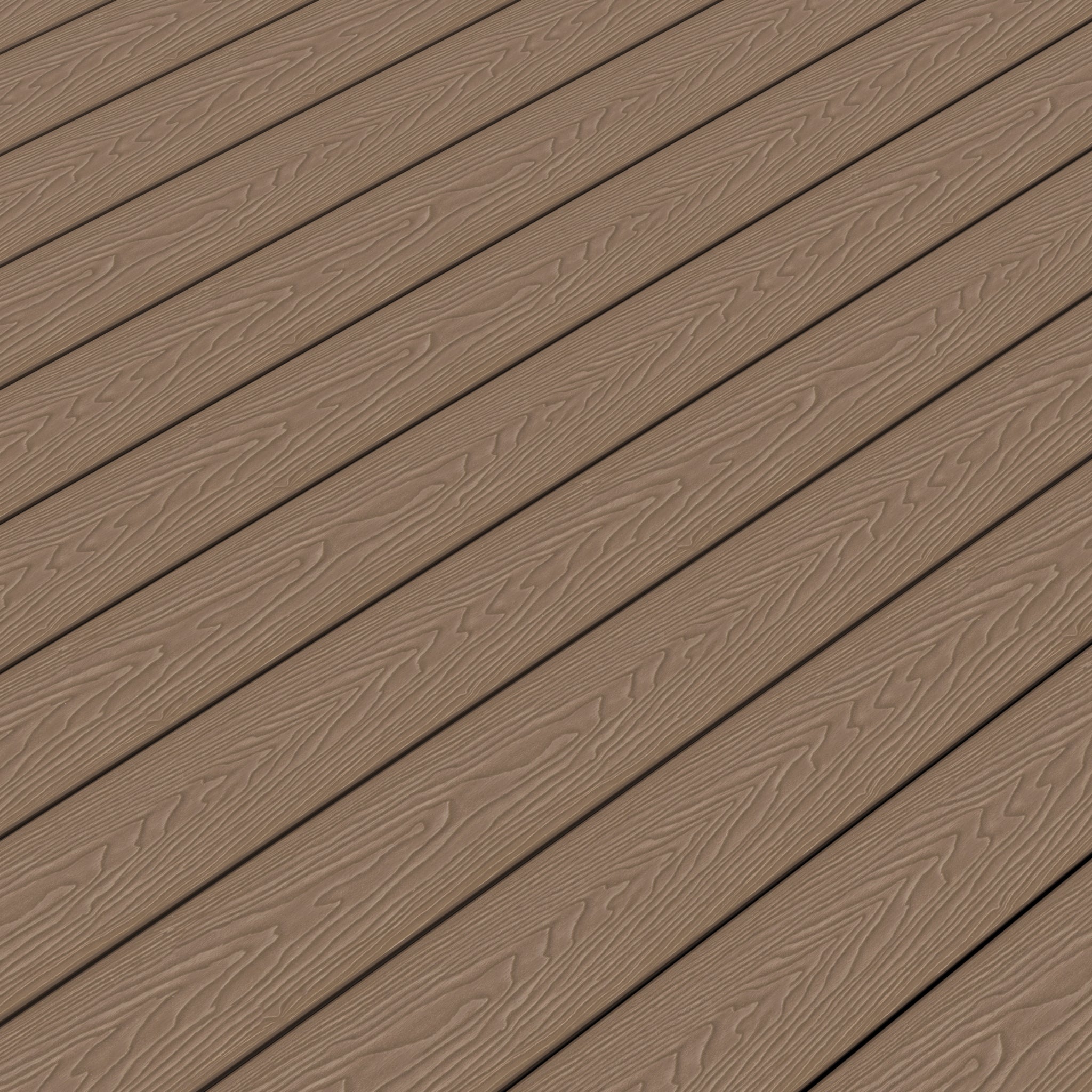 NeoTimber Classic Lite Composite Decking – Teak – Surface Texture Detail