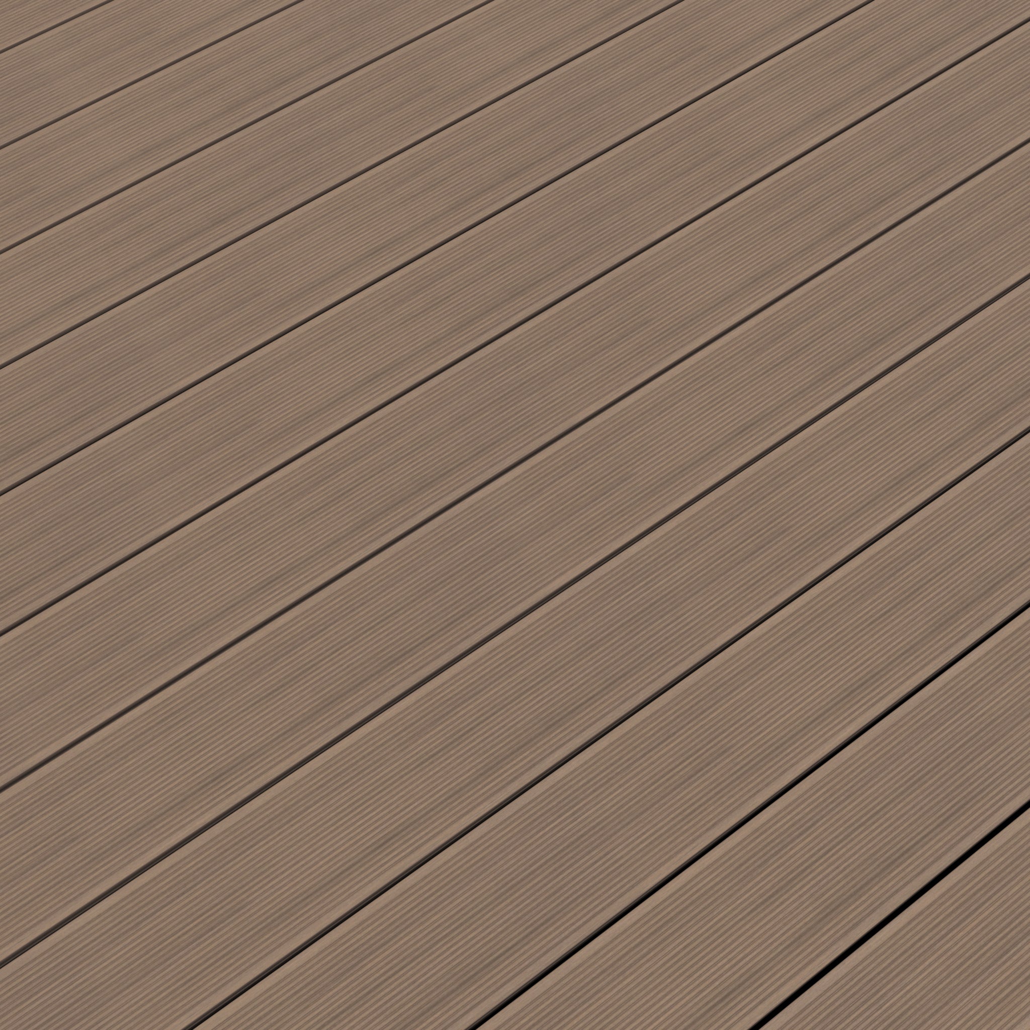 NeoTimber Deluxe Solid Composite Decking – Oak – Surface Texture Detail - Grooved