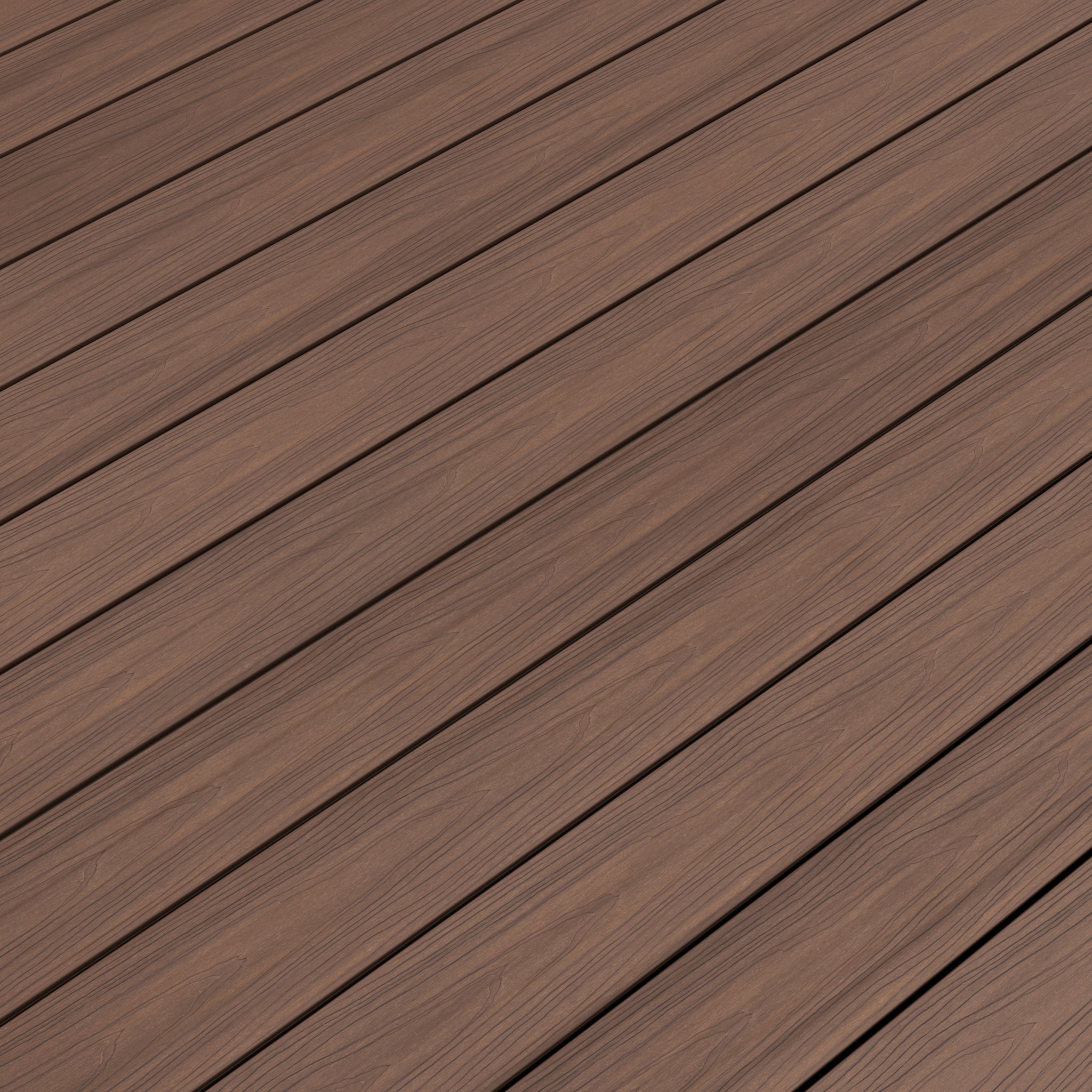 NeoTimber Deluxe Solid Composite Decking – Teak – Surface Texture Detail