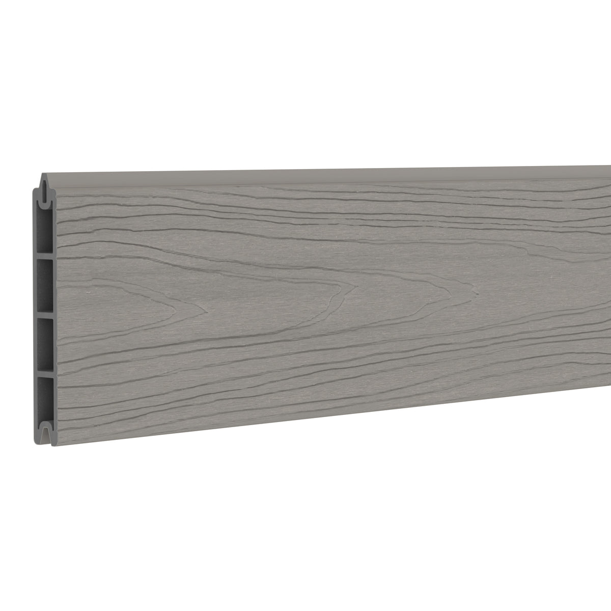 NeoTimber Deluxe Composite Fence Board - Silver Birch - Woodgrain