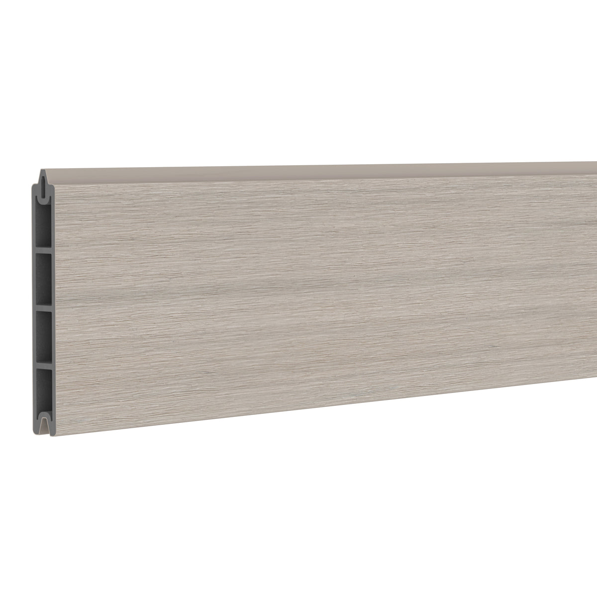 NeoTimber Deluxe Composite Fence Board - Ash White - Ash White