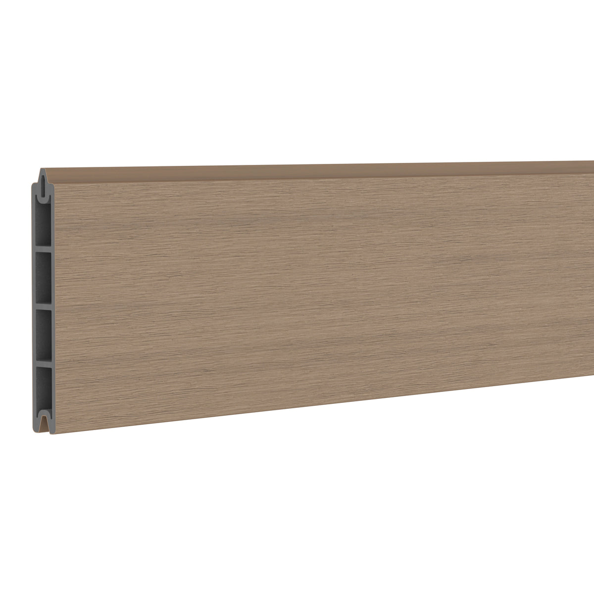 NeoTimber Deluxe Composite Fence Board - Oak - Brushed