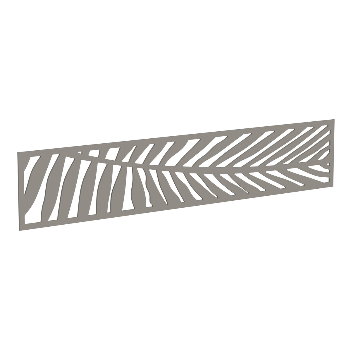 NeoTimber Leaf Fence Screen - Silver Birch - Angled Close-Up