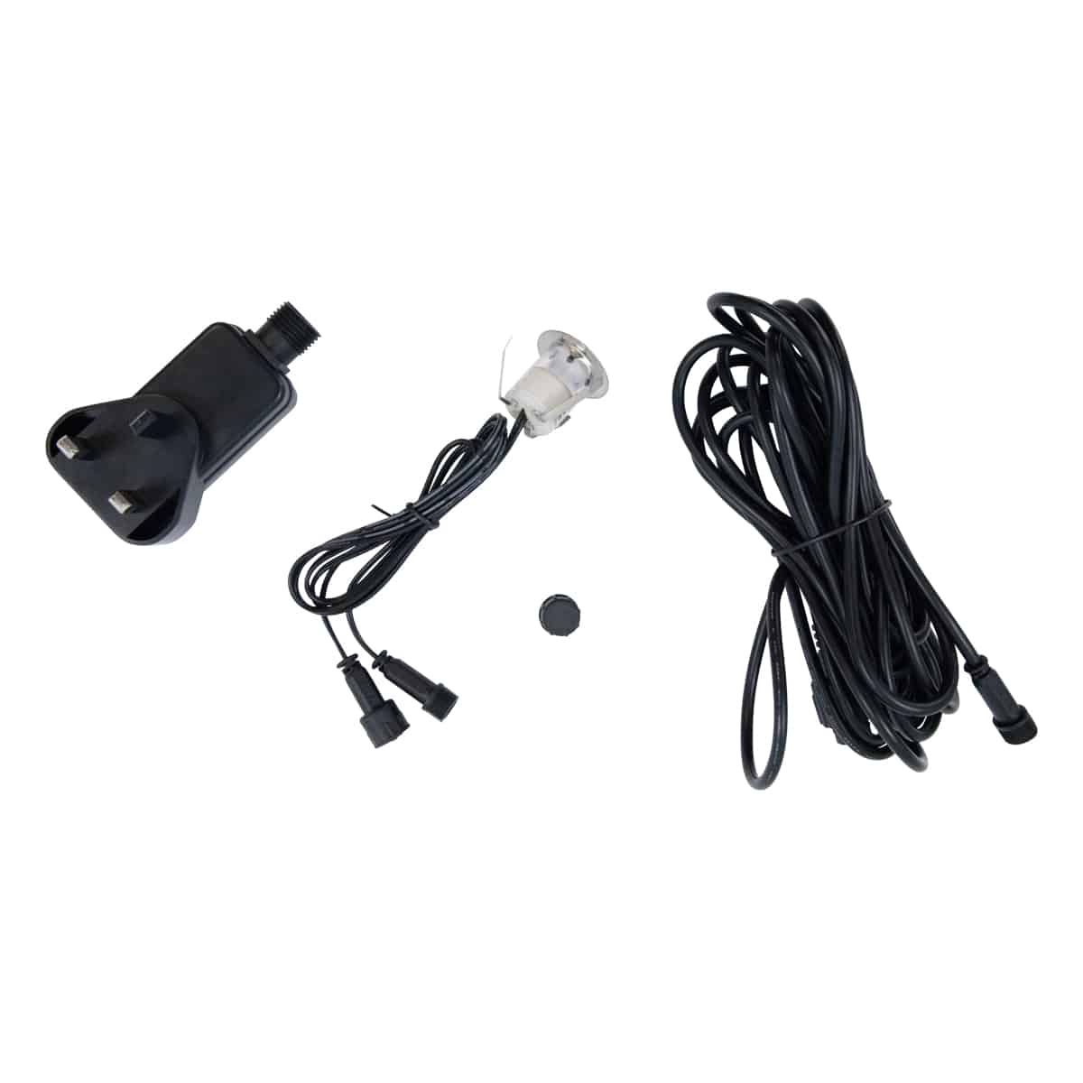 NeoTimber Mains-Powered LED Decking Lights - Kit Components