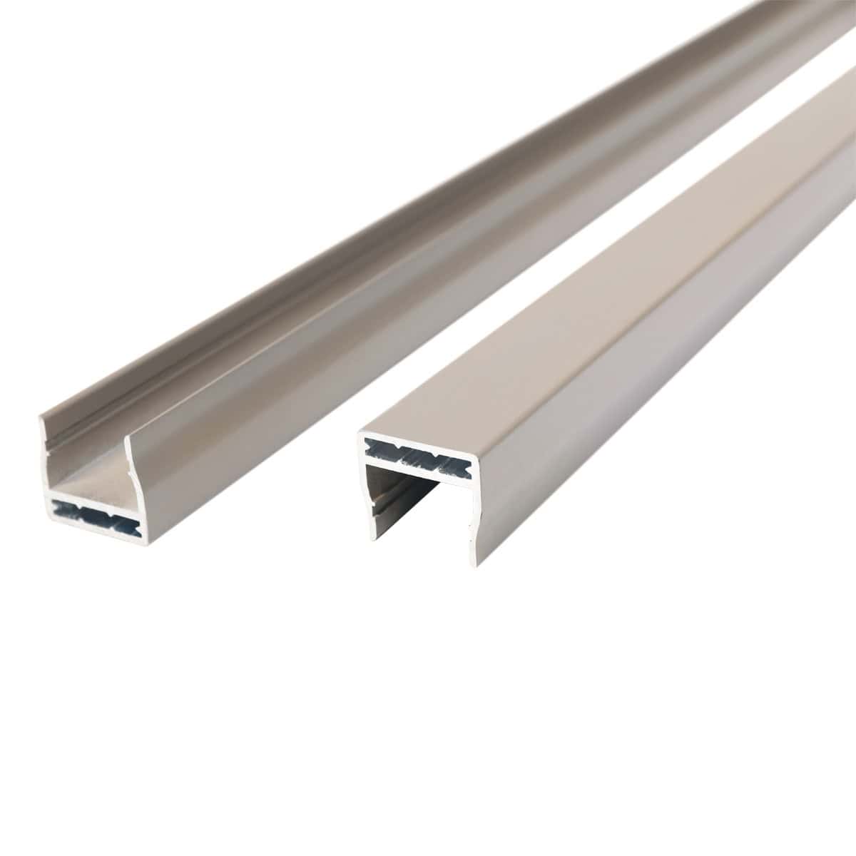 NeoTimber Fence Board Capping Rails - Silver Birch