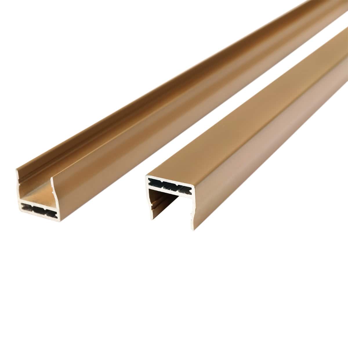 NeoTimber Fence Board Capping Rails - Oak