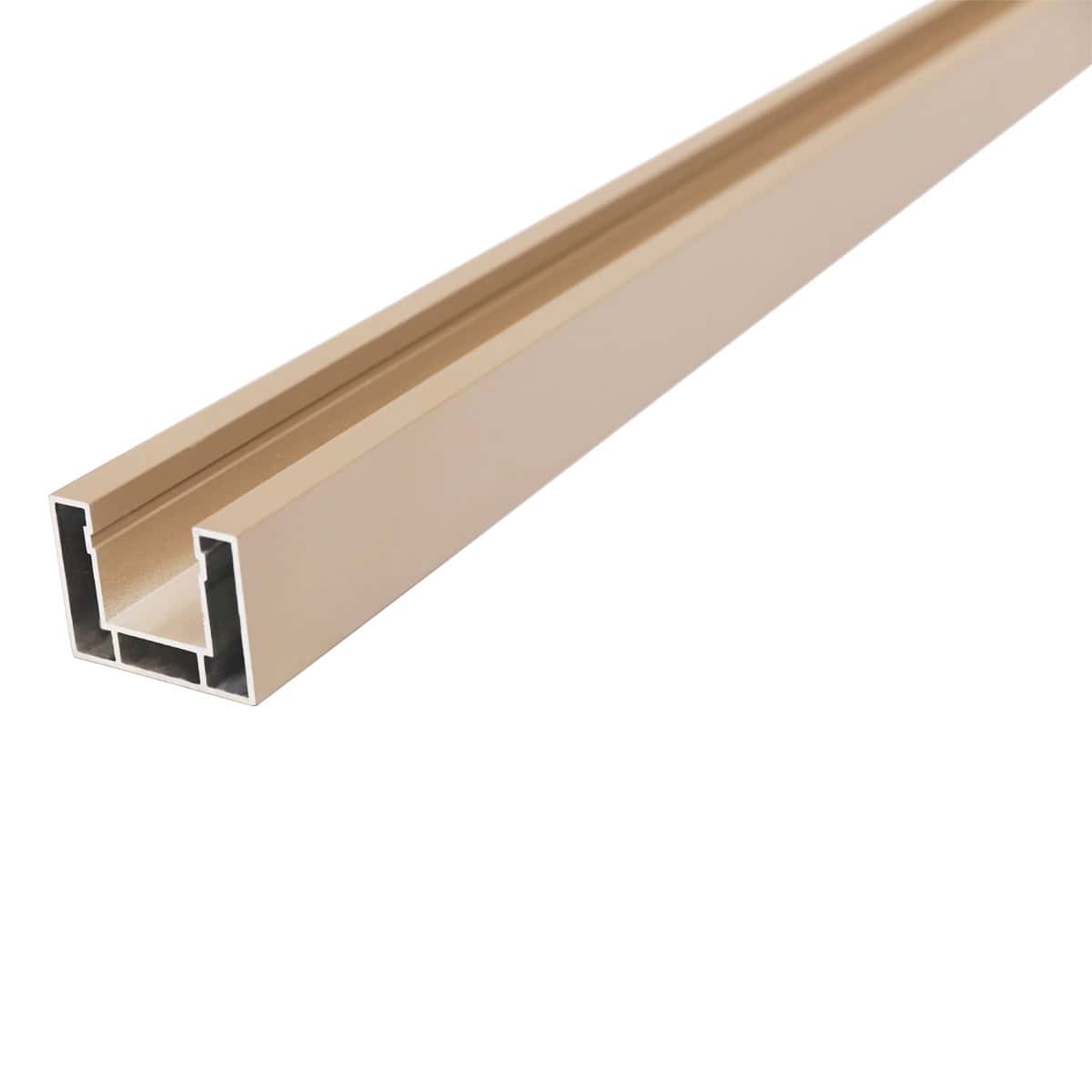 NeoTimber Concrete Fence Post Insert - Ash White
