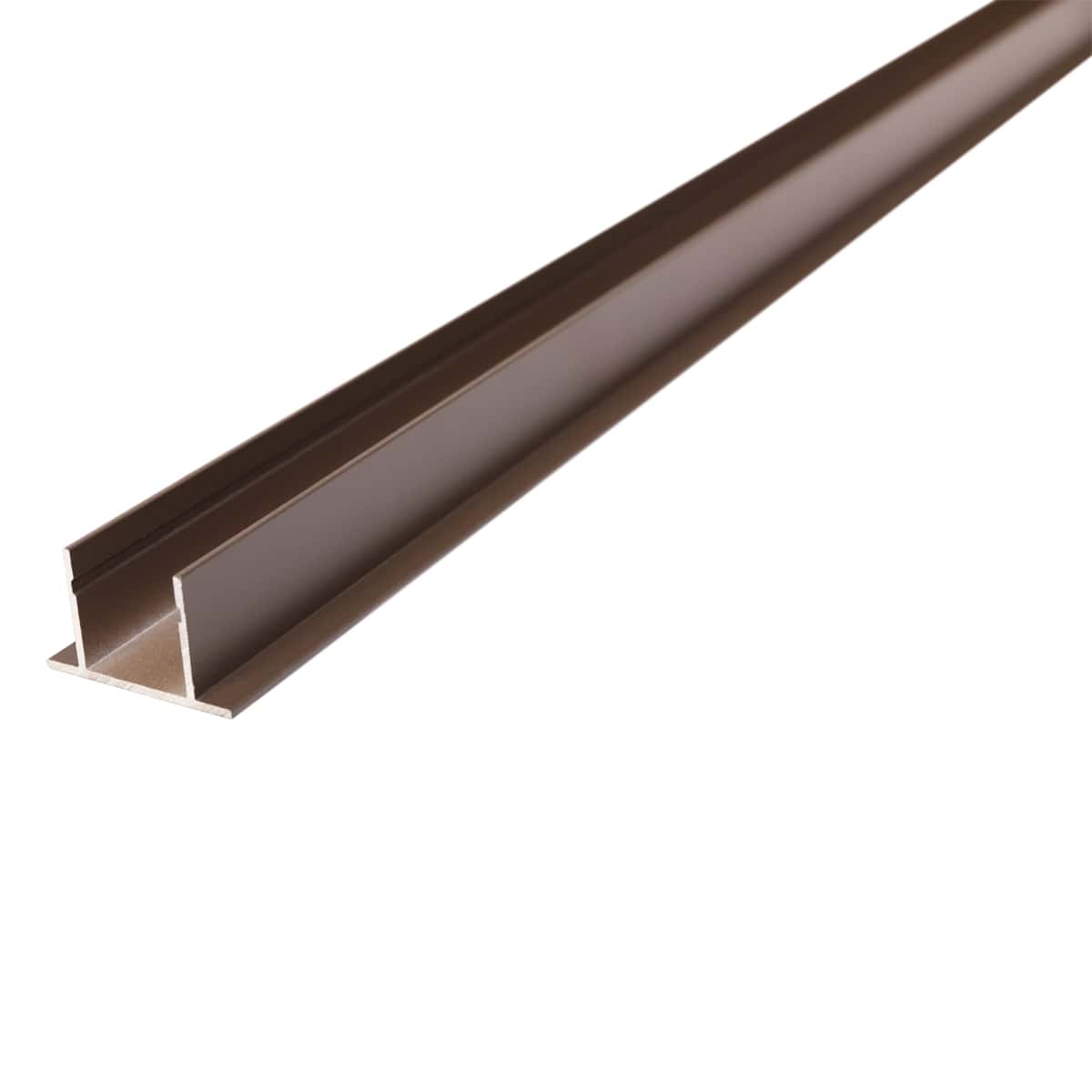 NeoTimber Wooden Fence Post Insert - Chocolate Brown