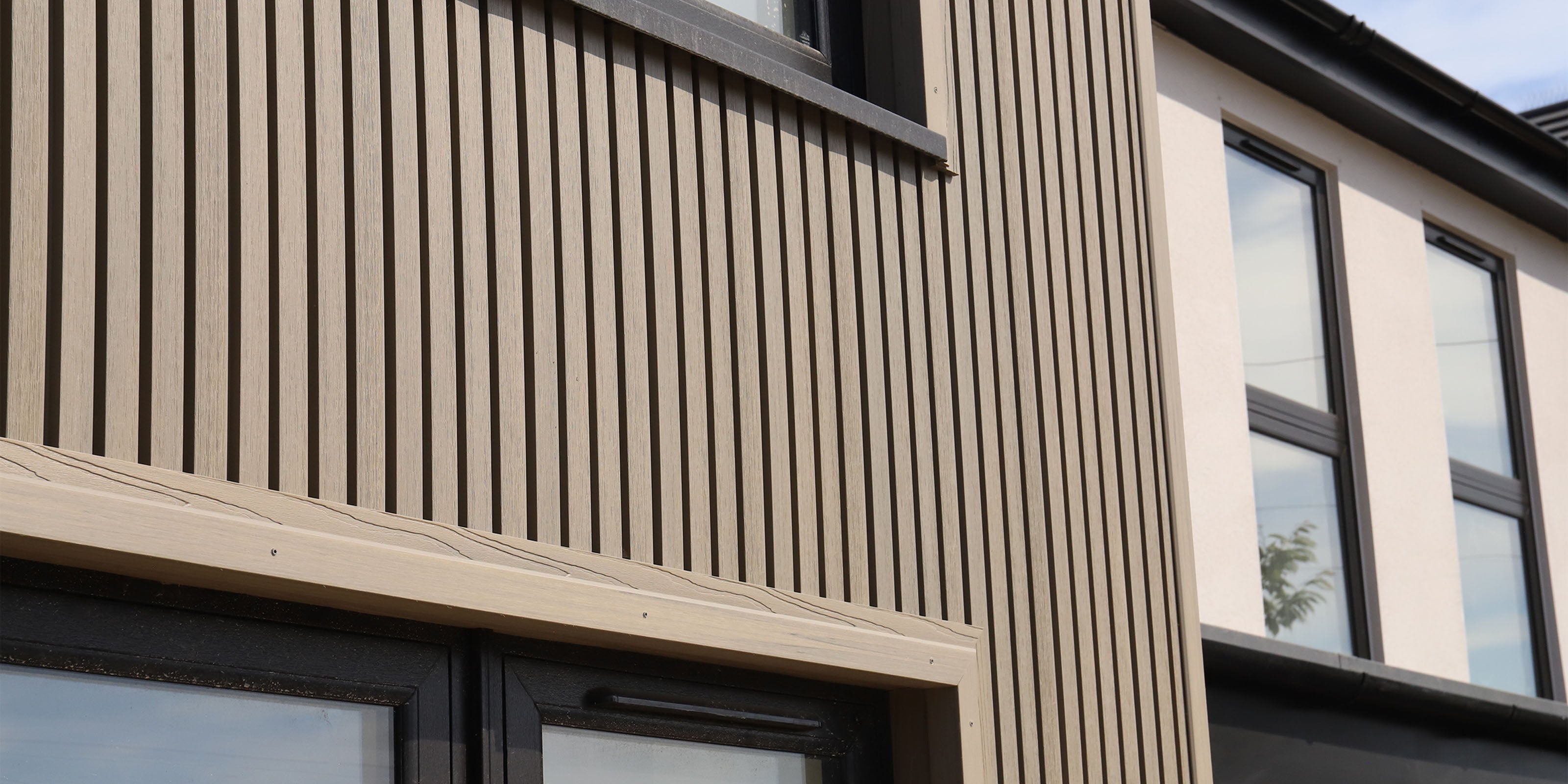 Construction Sector – Architectural Slatted Composite Cladding