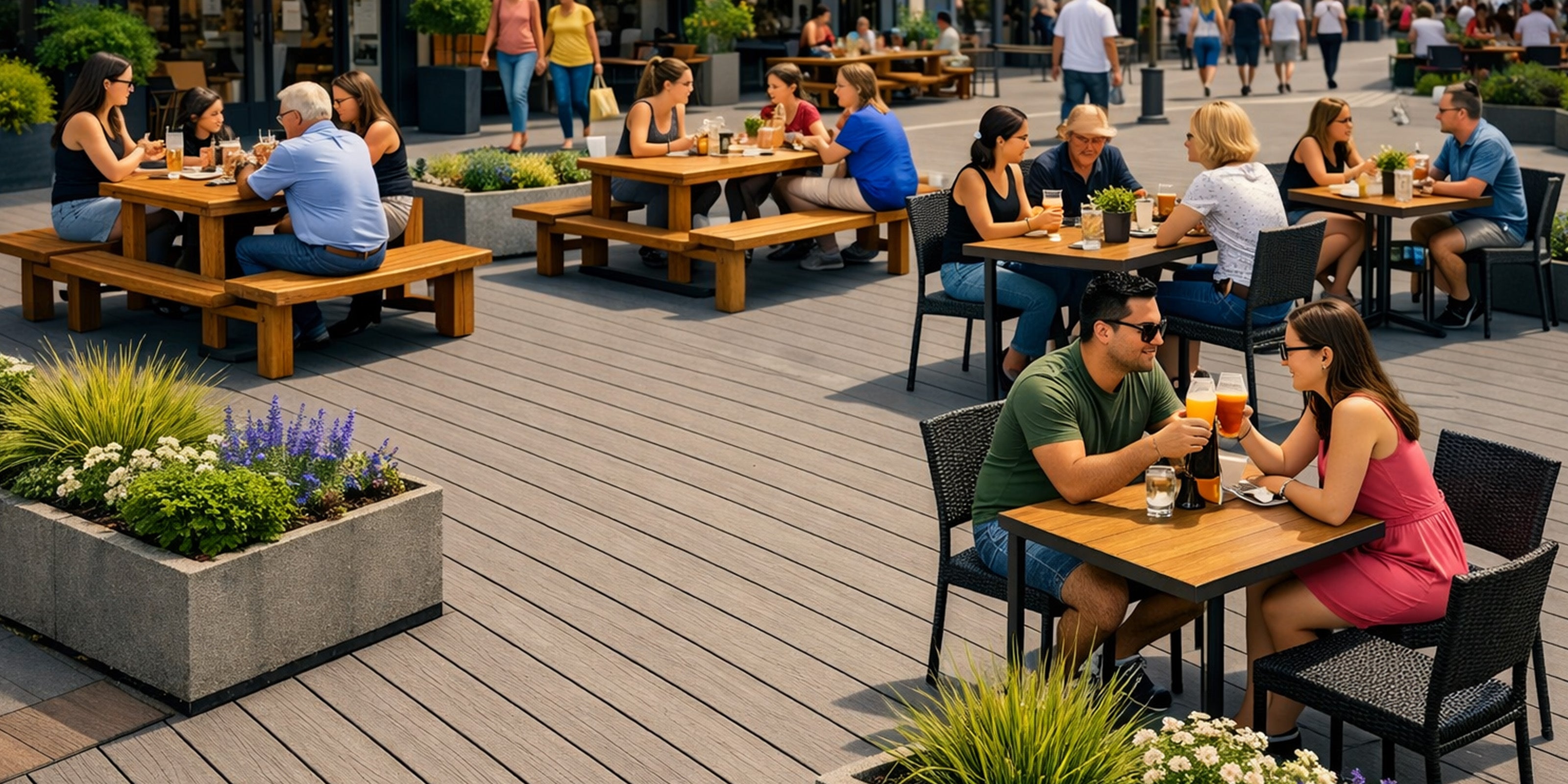 NeoTimber® Products for Retail Developments