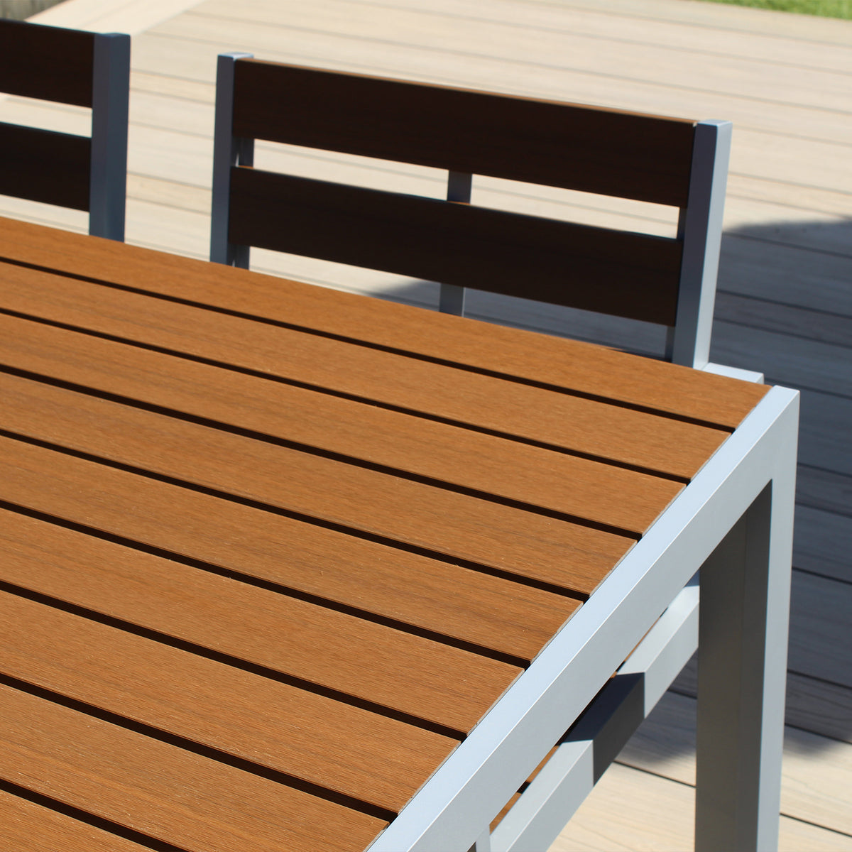 4-Seater Composite Patio Furniture Set – UV, Fade and Weather-Resistant Seating for Year-Round Outdoor Use