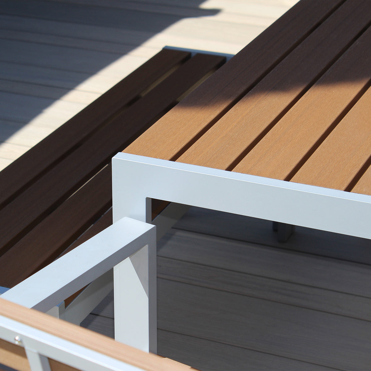 6-Seater Composite Patio Furniture Set – Made with Recycled Plastics and FSC® 100% Certified Wood Fibres