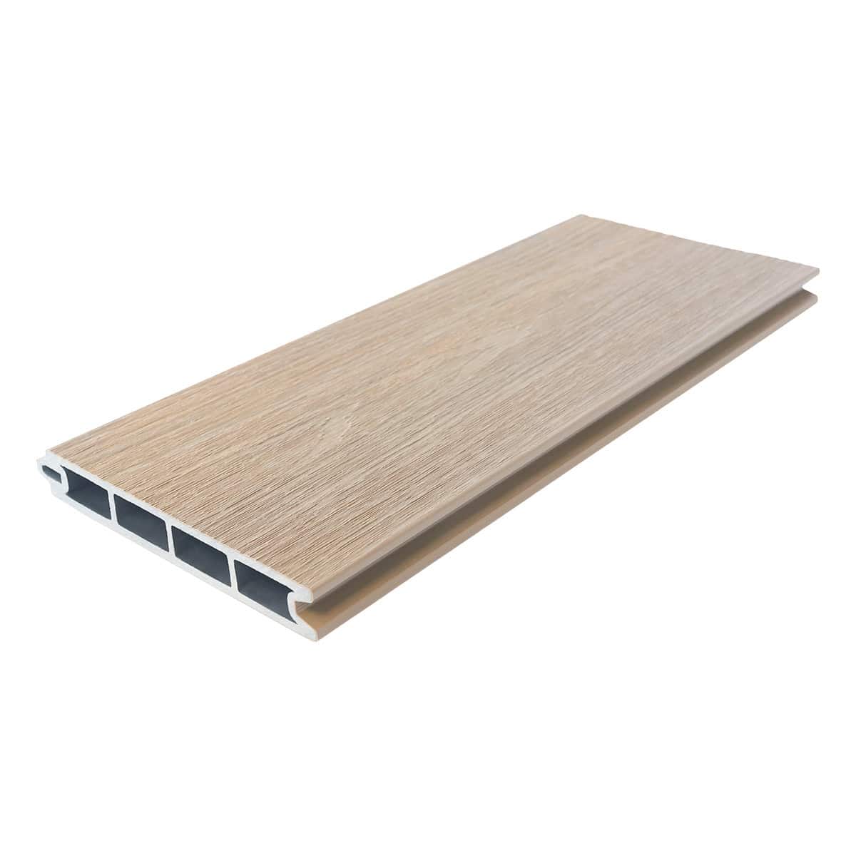 NeoTimber Deluxe Composite Fence Board - Ash White