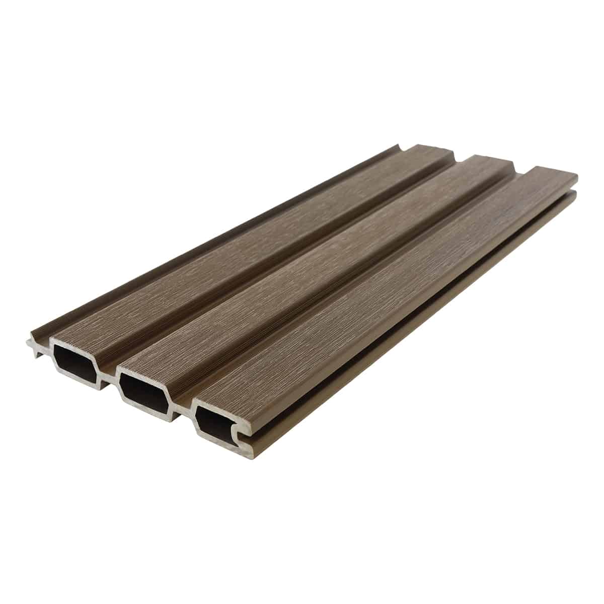 NeoTimber Slatted Composite Fence Board – Chocolate Brown – Non-FSC® Clearance