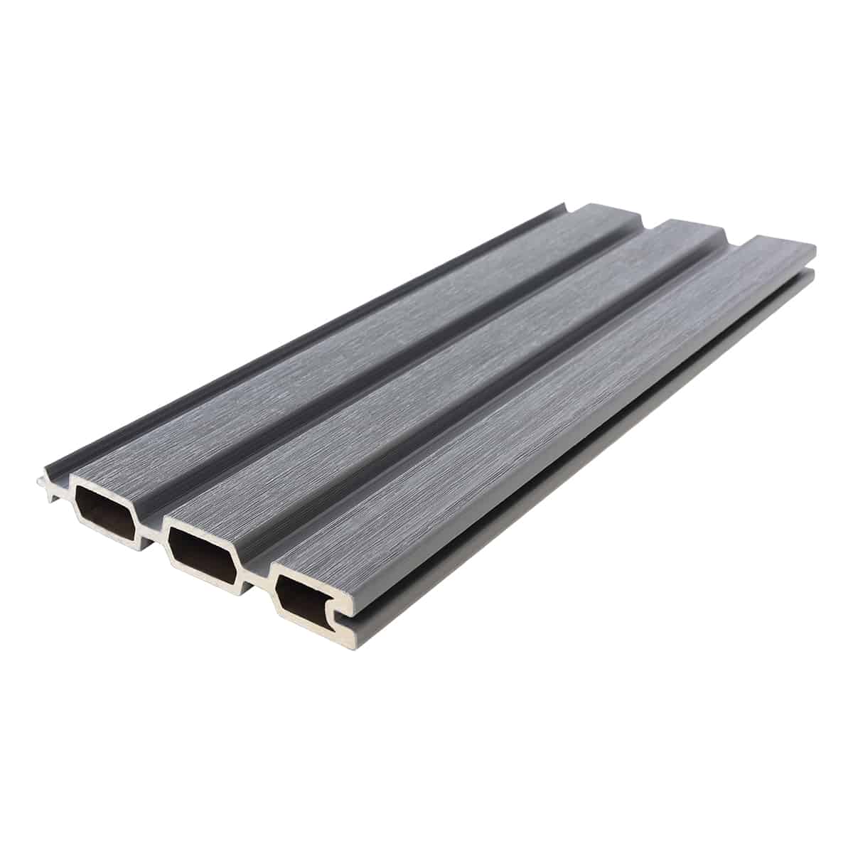 NeoTimber Slatted Composite Fence Board - Grey
