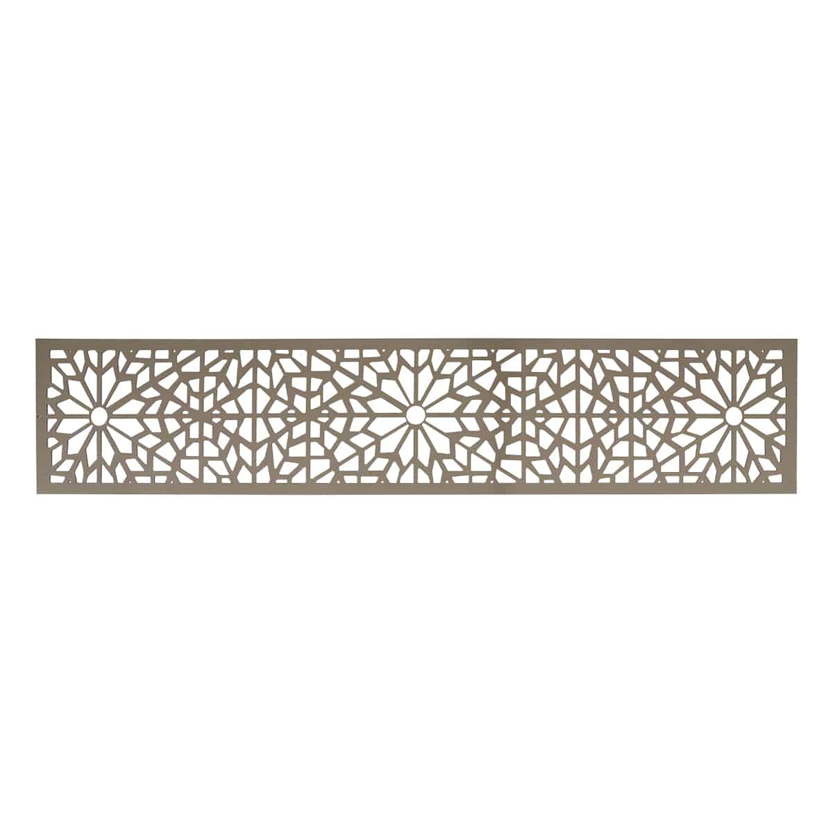 NeoTimber Geometric Fence Screen - Antique